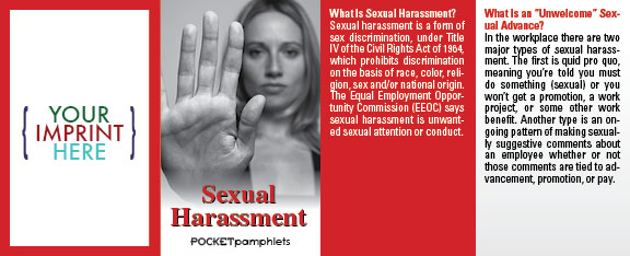 Picture of Sexual Harassment Pocket Pamphlet
