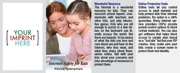 Picture of Internet Safety for Kids Pocket Pamphlet