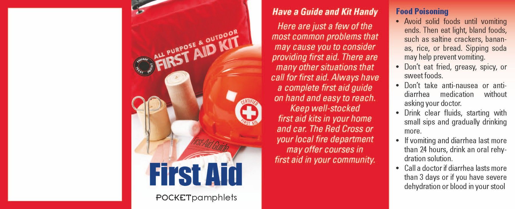 Picture of First Aid Pocket Pamphlet