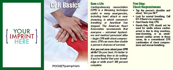 Picture of CPR Basics Pocket Pamphlet