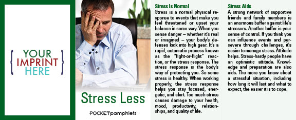 Picture of Stress Less Pocket Pamphlet