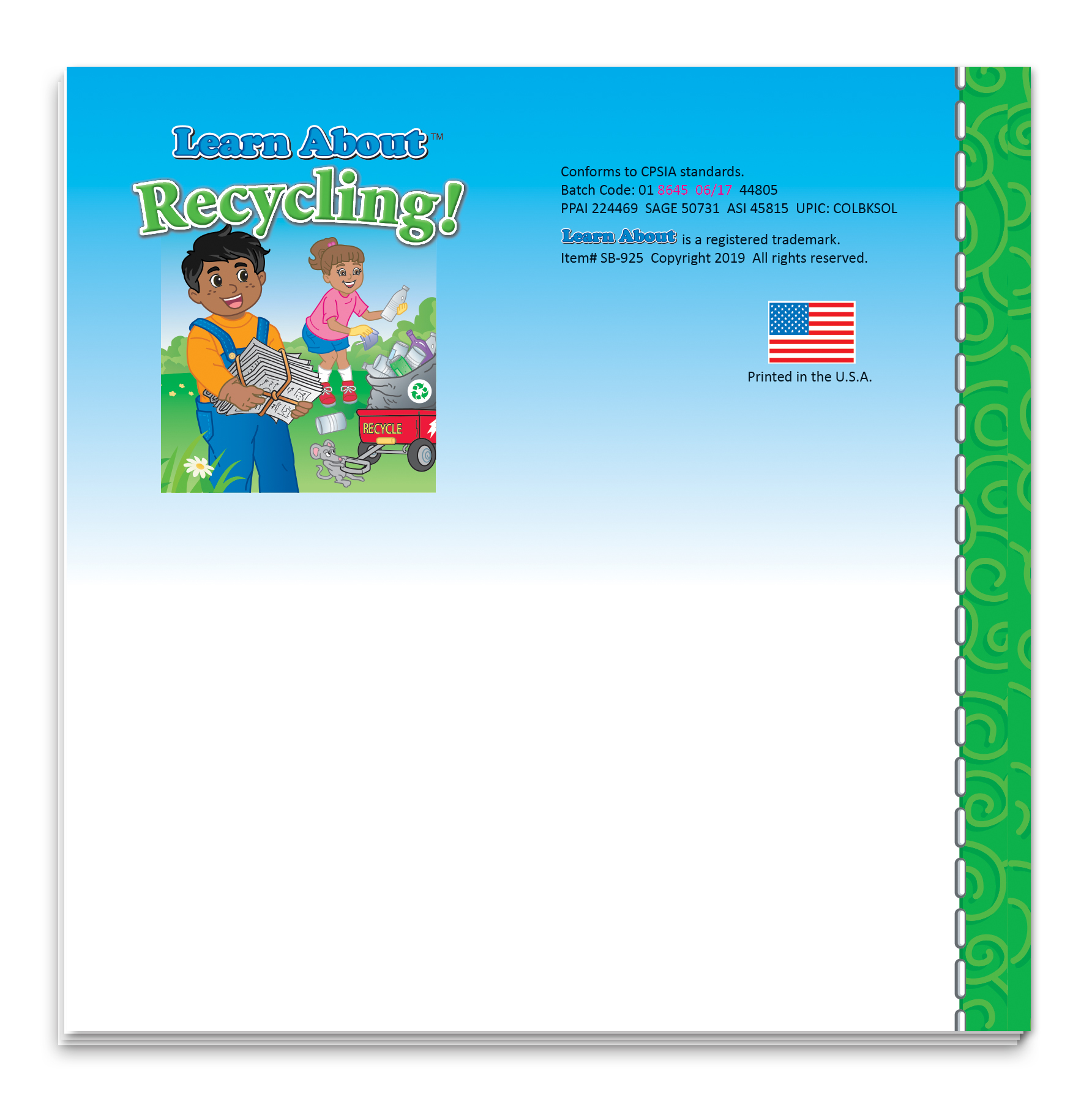 Picture of Storybook - Learn About Recycling