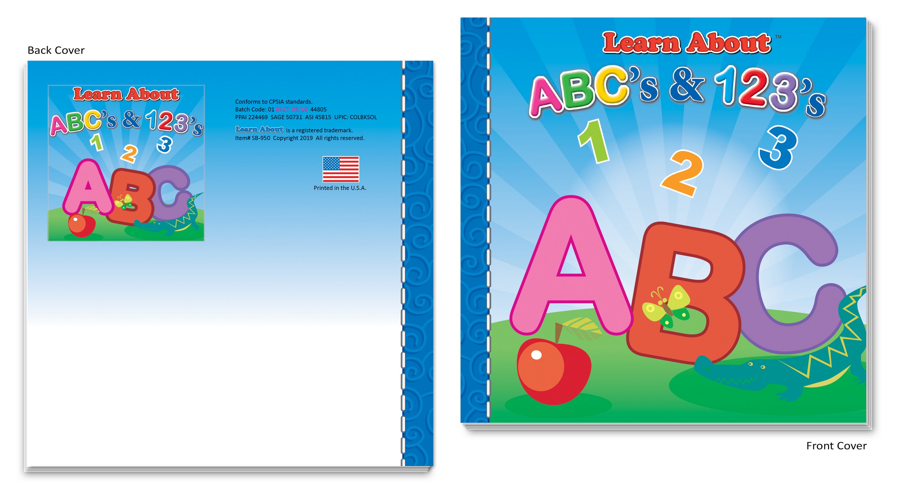 Picture of Storybook - Learn About ABCs & 123s