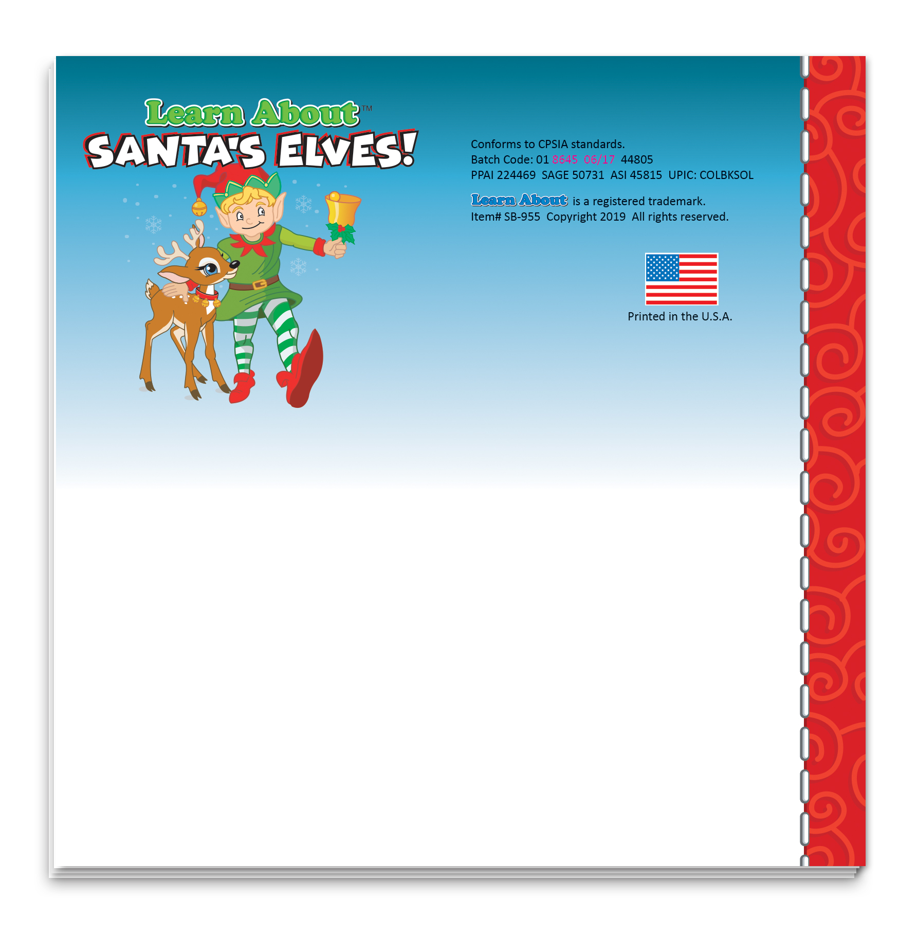 Picture of Storybook - Learn About Santa's Elves!