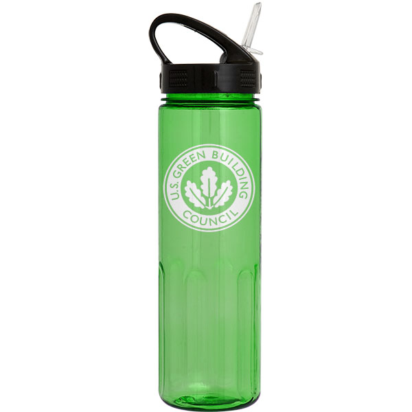 Picture of 24 Oz. Prestige Bottle with Sport Sip Lid & Straw