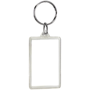 Picture of Rectangle Crystal Key Tag