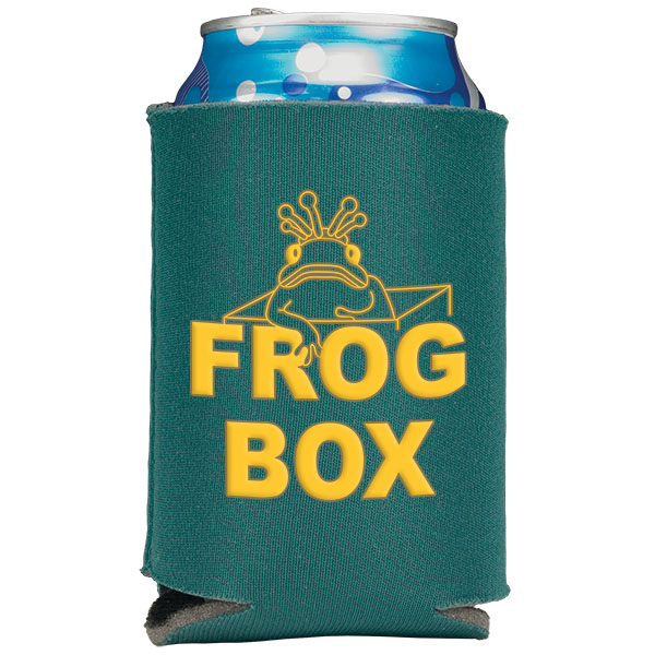 Picture of Folding Foam Can Cooler - 1 Side Screen Print