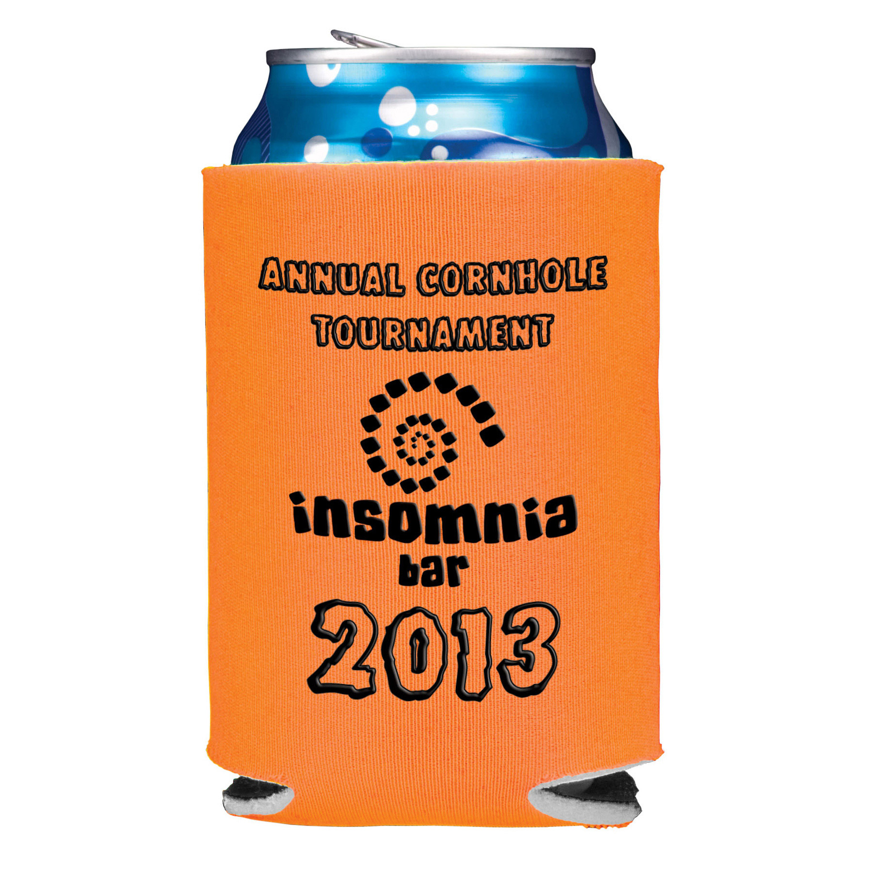 Picture of Folding Foam Can Cooler - 1 Side Screen Print