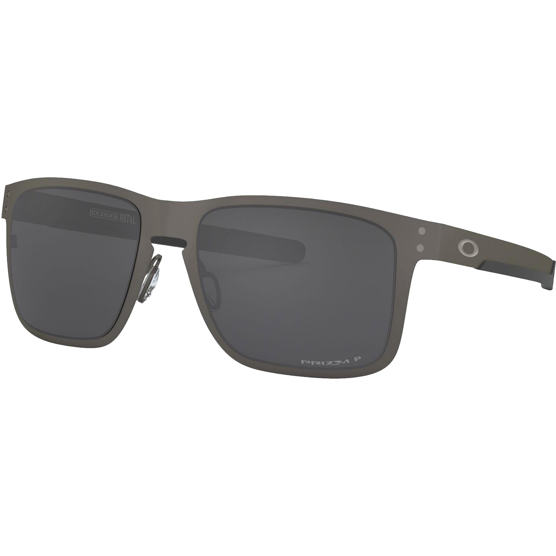 Picture of Oakley Holbrook Metal Prizm Black Sunglasses - Matte Gunmetal/Prizm Black Polarized