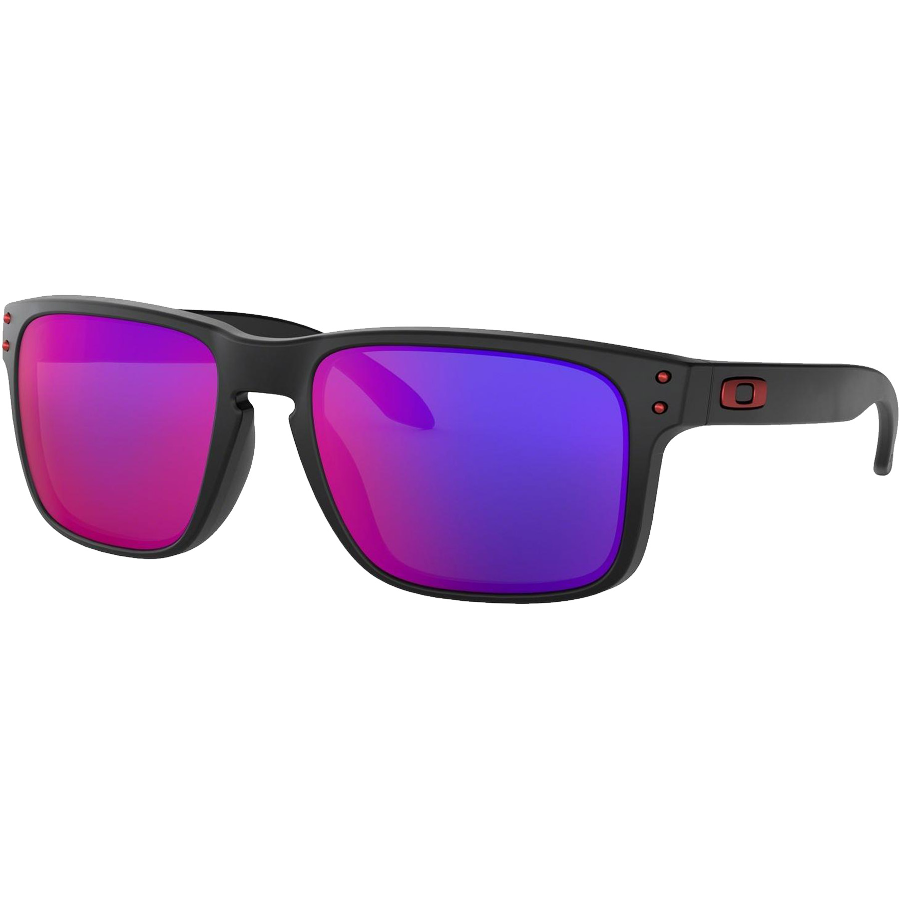 Picture of Oakley Holbrook Sunglasses - Matte Black/Positive Red Iridium