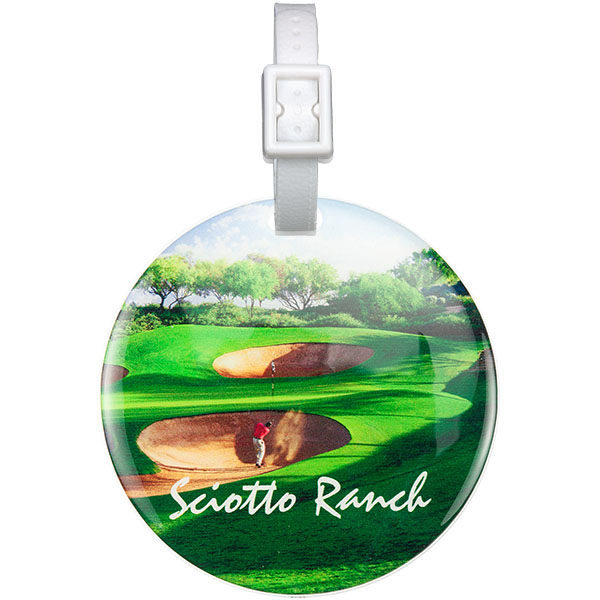 Picture of Domed Round Golf Bag Tag