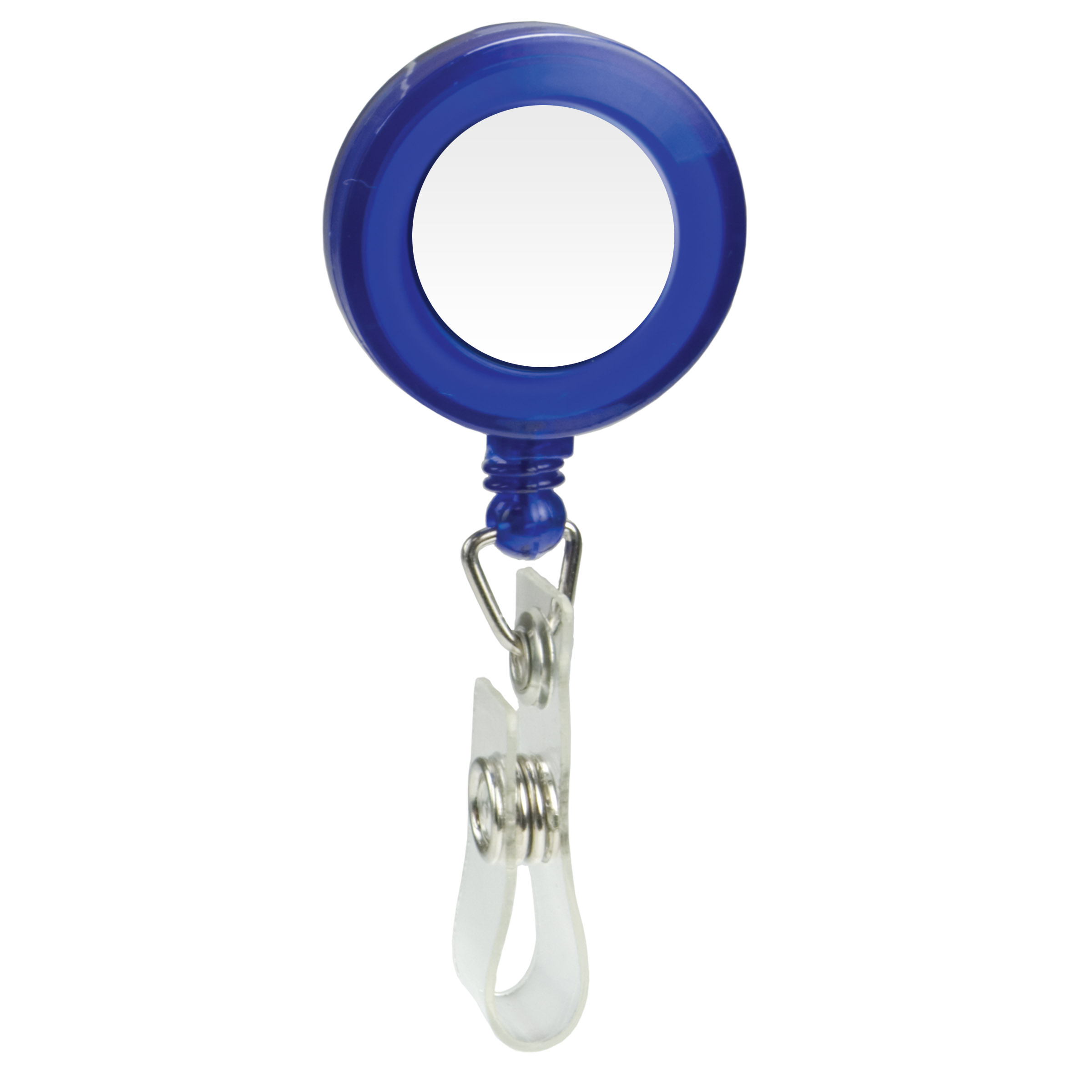 Picture of Domed Retractable Badge Holder (Round w/ Alligator Clip)