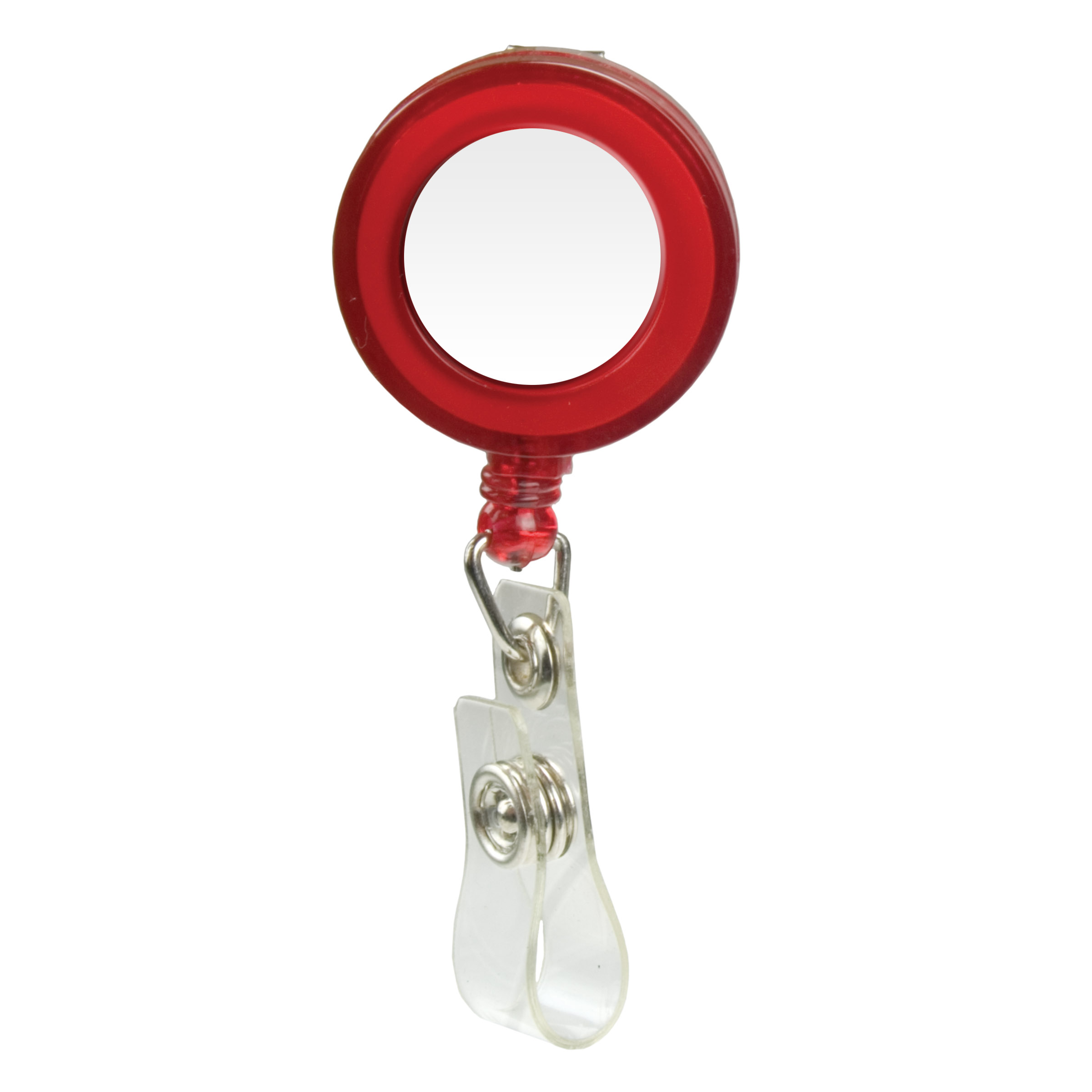 Picture of Domed Retractable Badge Holder (Round w/ Alligator Clip)