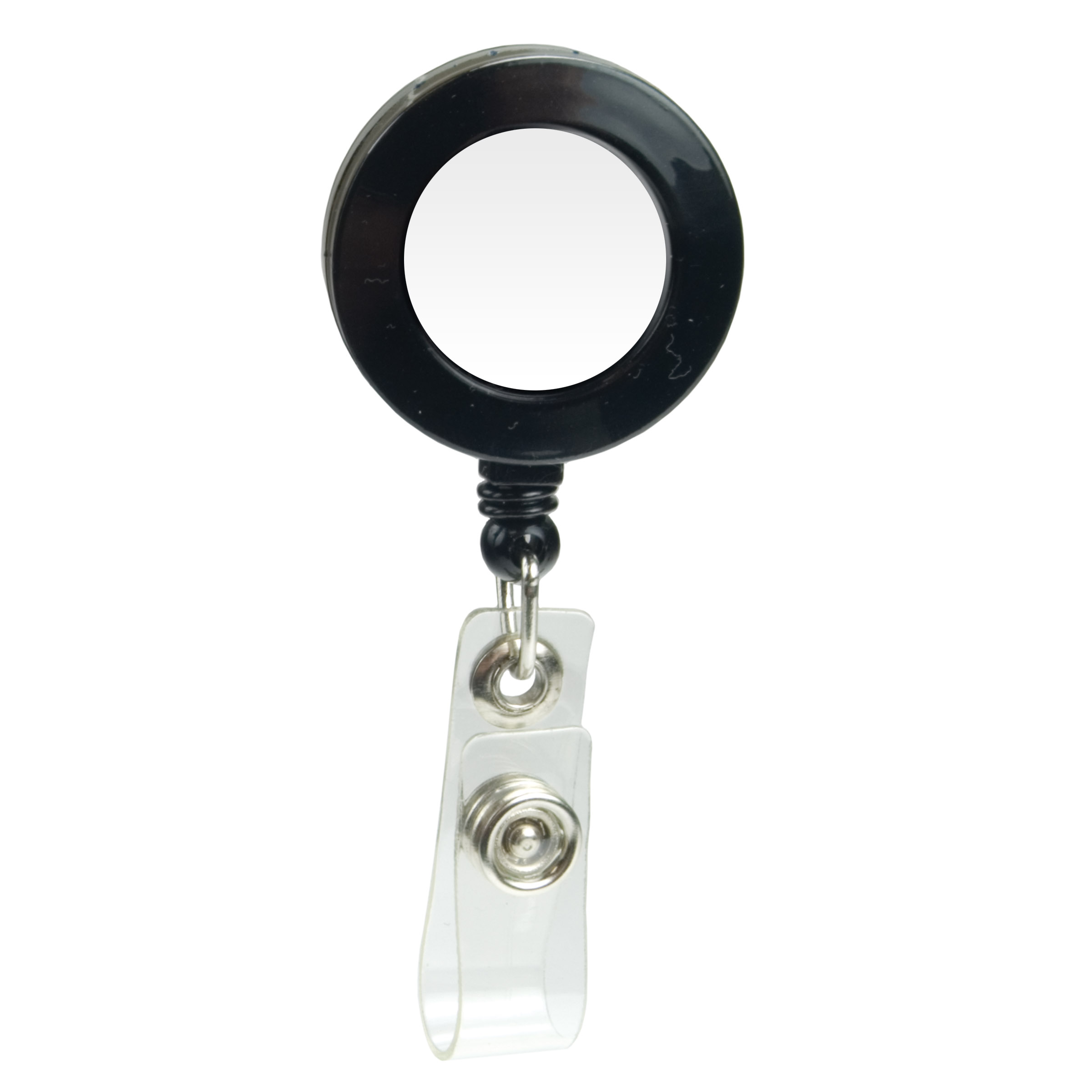 Picture of Domed Retractable Badge Holder (Round w/ Alligator Clip)
