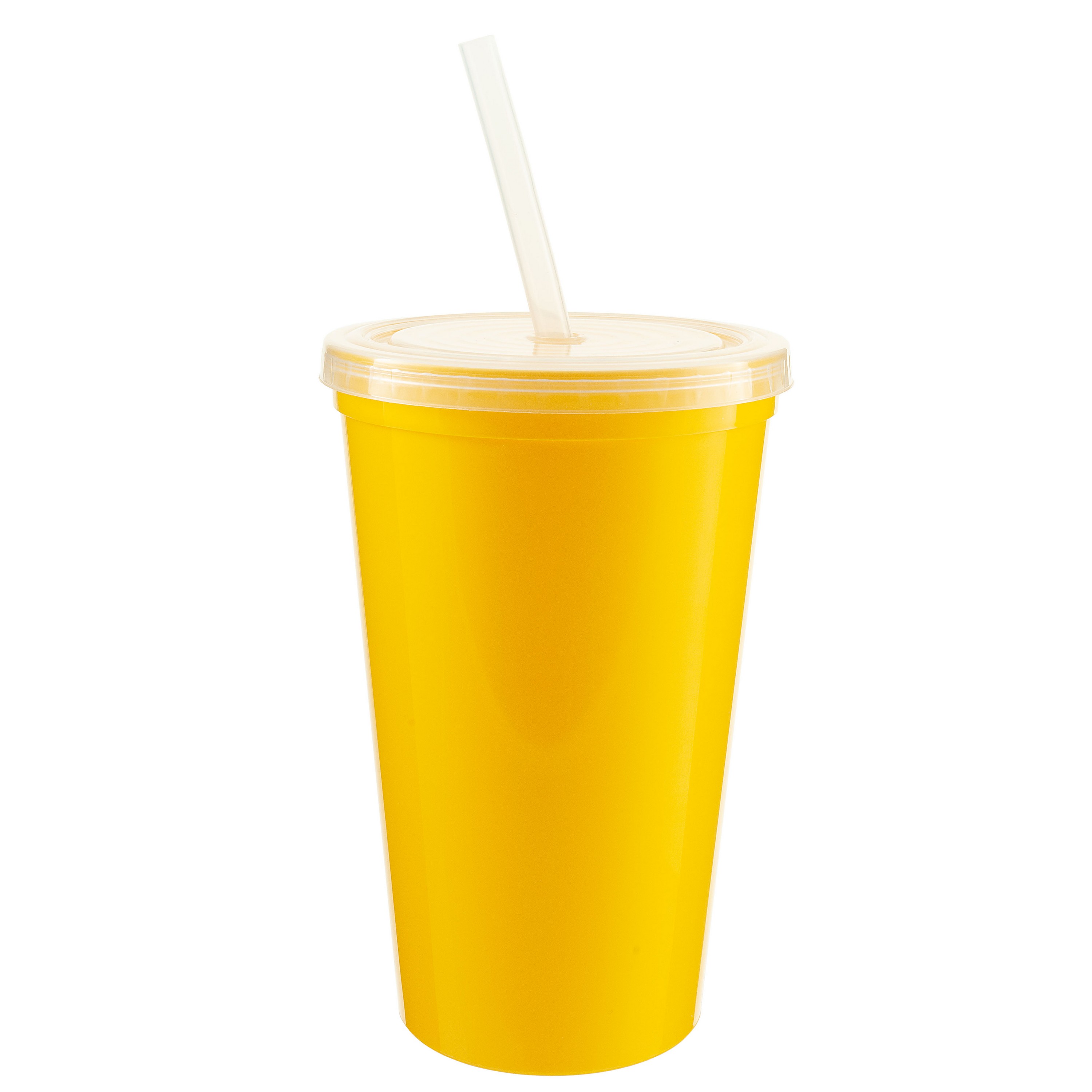 Picture of 22 Oz. Stadium Cup with Lid and Straw