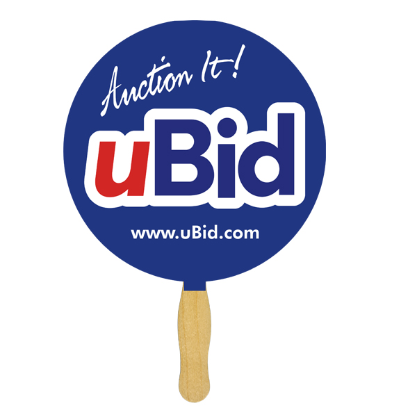 Picture of Round Sandwiched Hand Fan (2 Side/ 1 imprint color)