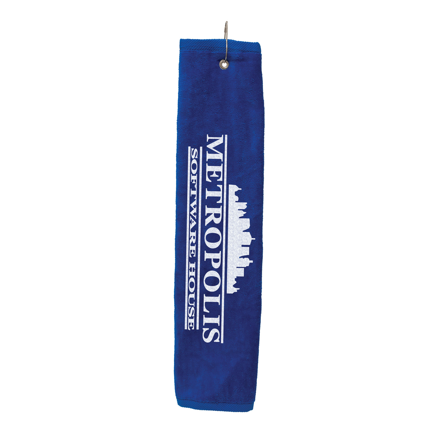 Picture of Tri-Fold Golf Towel w/ Silver Grommet Ring