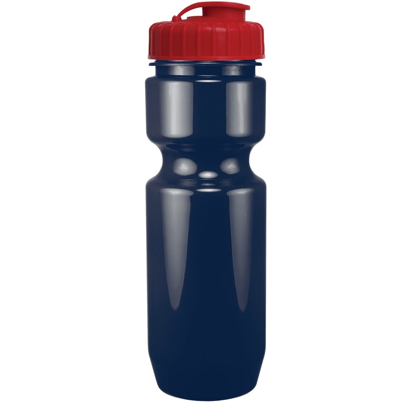 Picture of 22 Oz. Bike Bottle w/ Flip Top Lid - Solid Colors