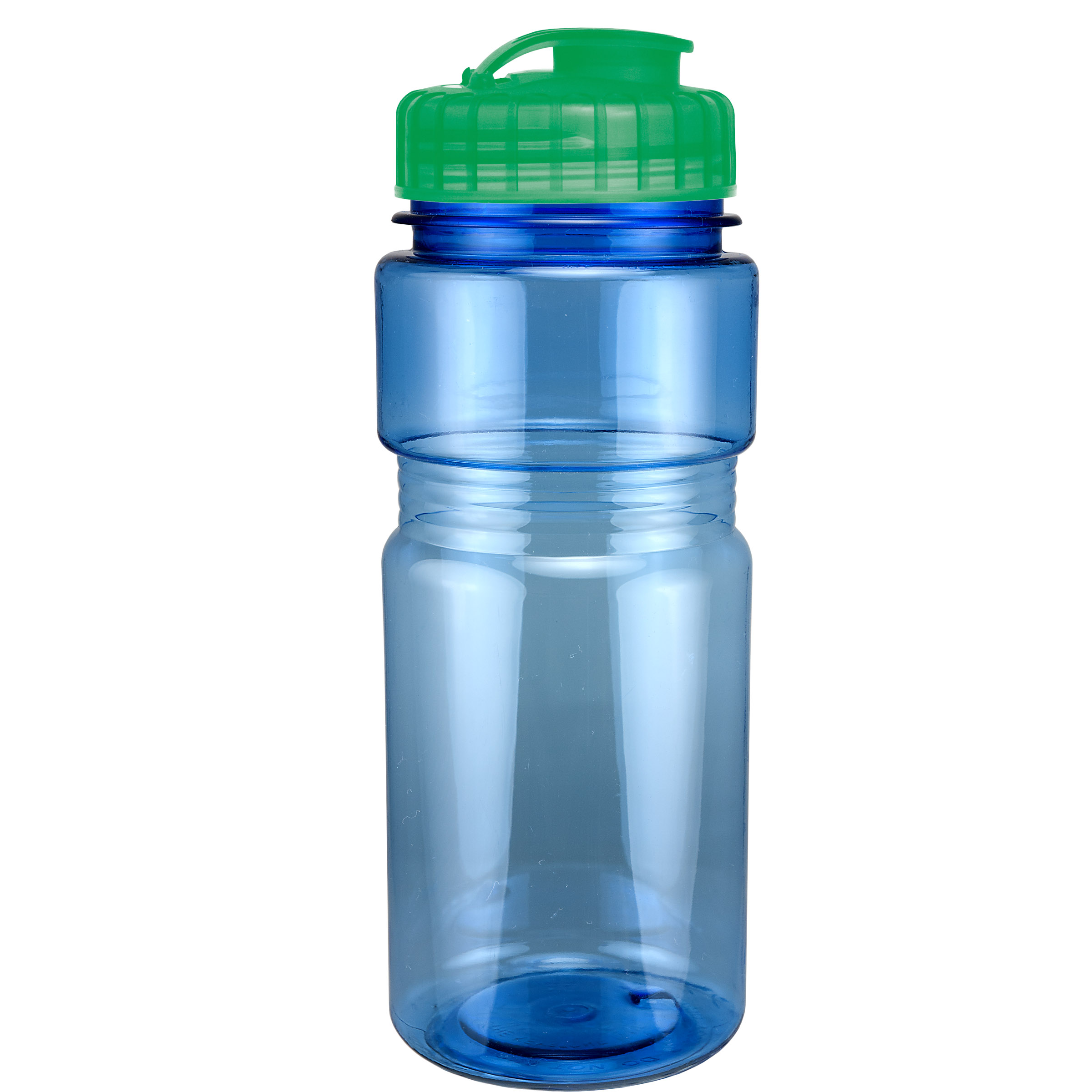 Picture of 20 Oz. Translucent Recreation Bottle w/ Flip Top Lid