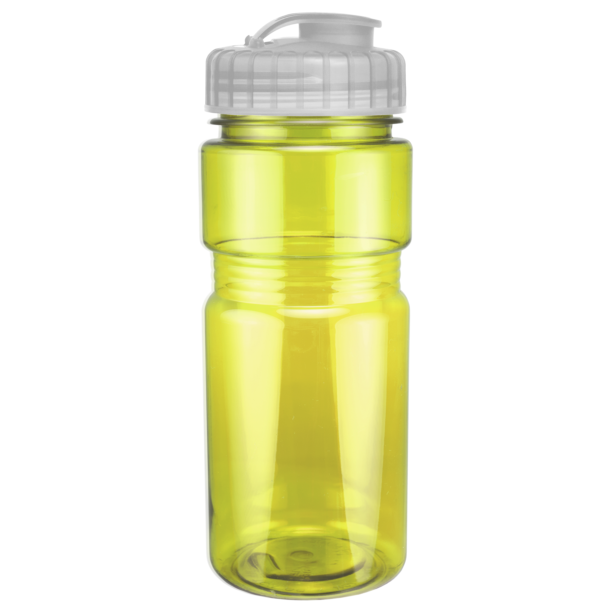 Picture of 20 Oz. Translucent Recreation Bottle w/ Flip Top Lid