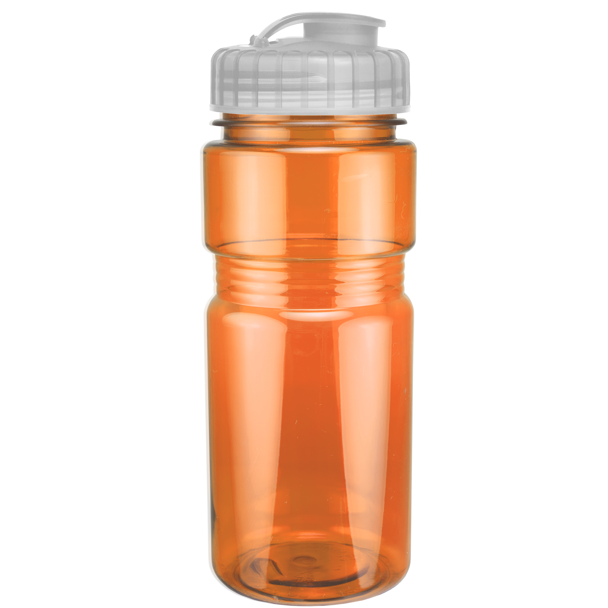 Picture of 20 Oz. Translucent Recreation Bottle w/ Flip Top Lid
