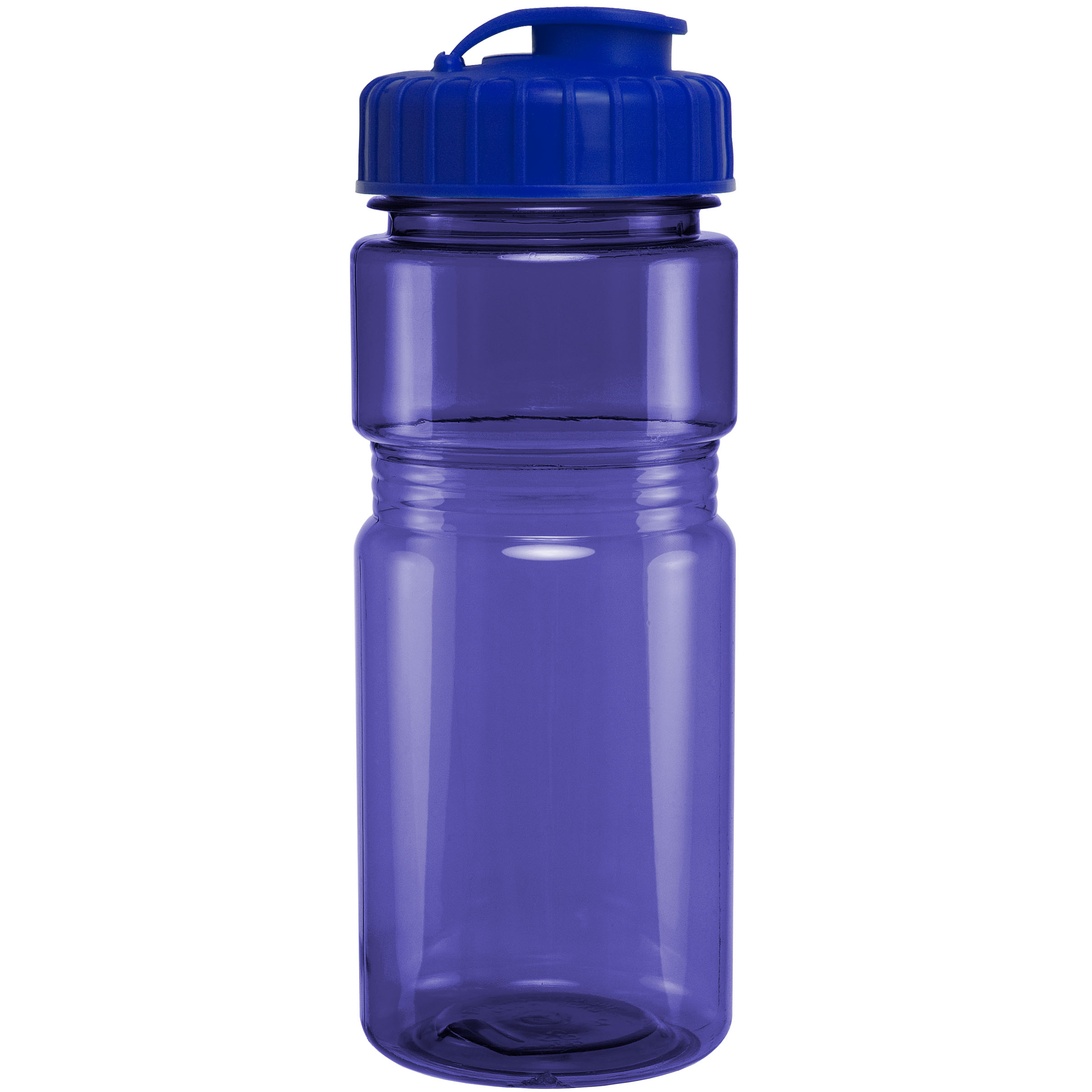 Picture of 20 Oz. Translucent Recreation Bottle w/ Flip Top Lid