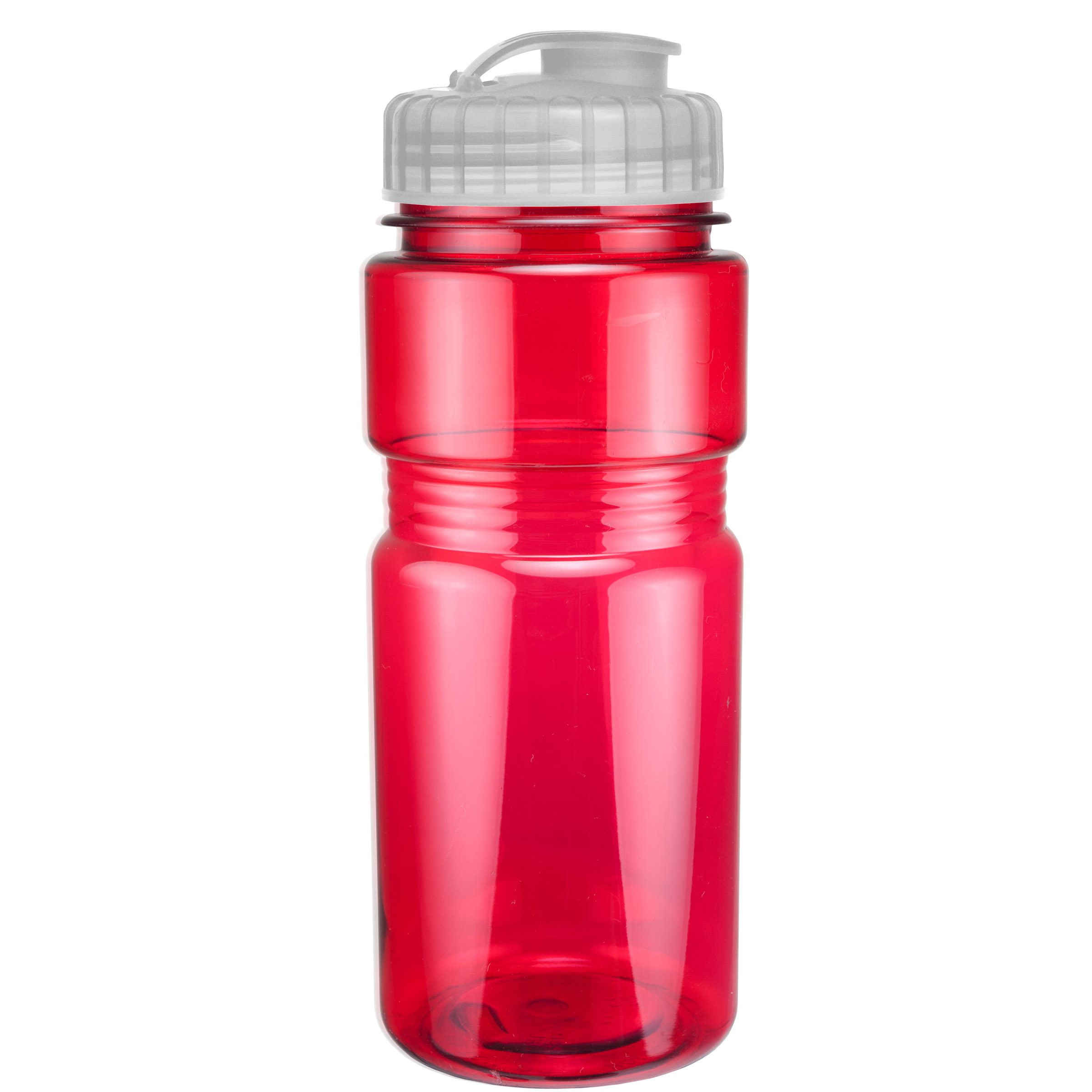 Picture of 20 Oz. Translucent Recreation Bottle w/ Flip Top Lid