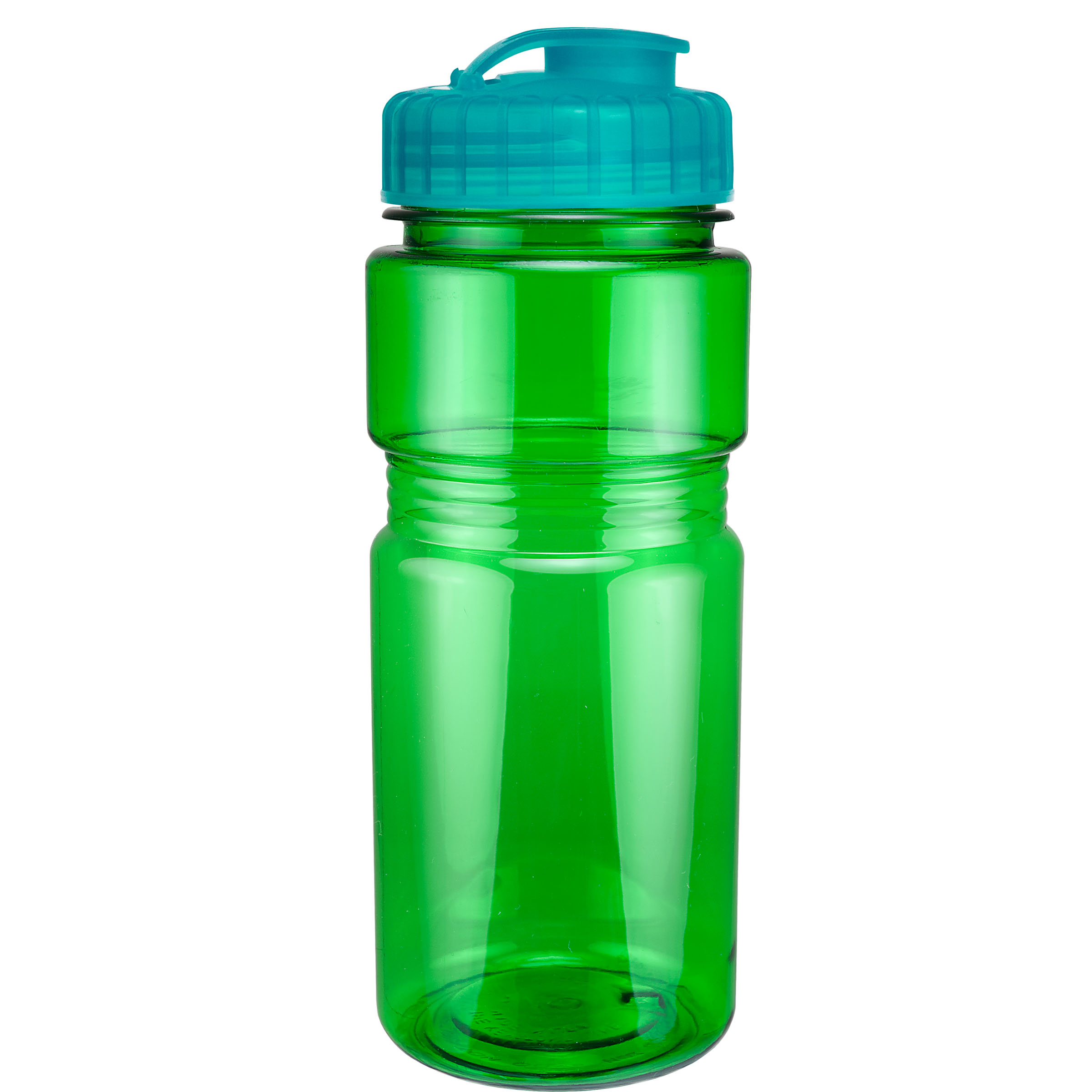 Picture of 20 Oz. Translucent Recreation Bottle w/ Flip Top Lid