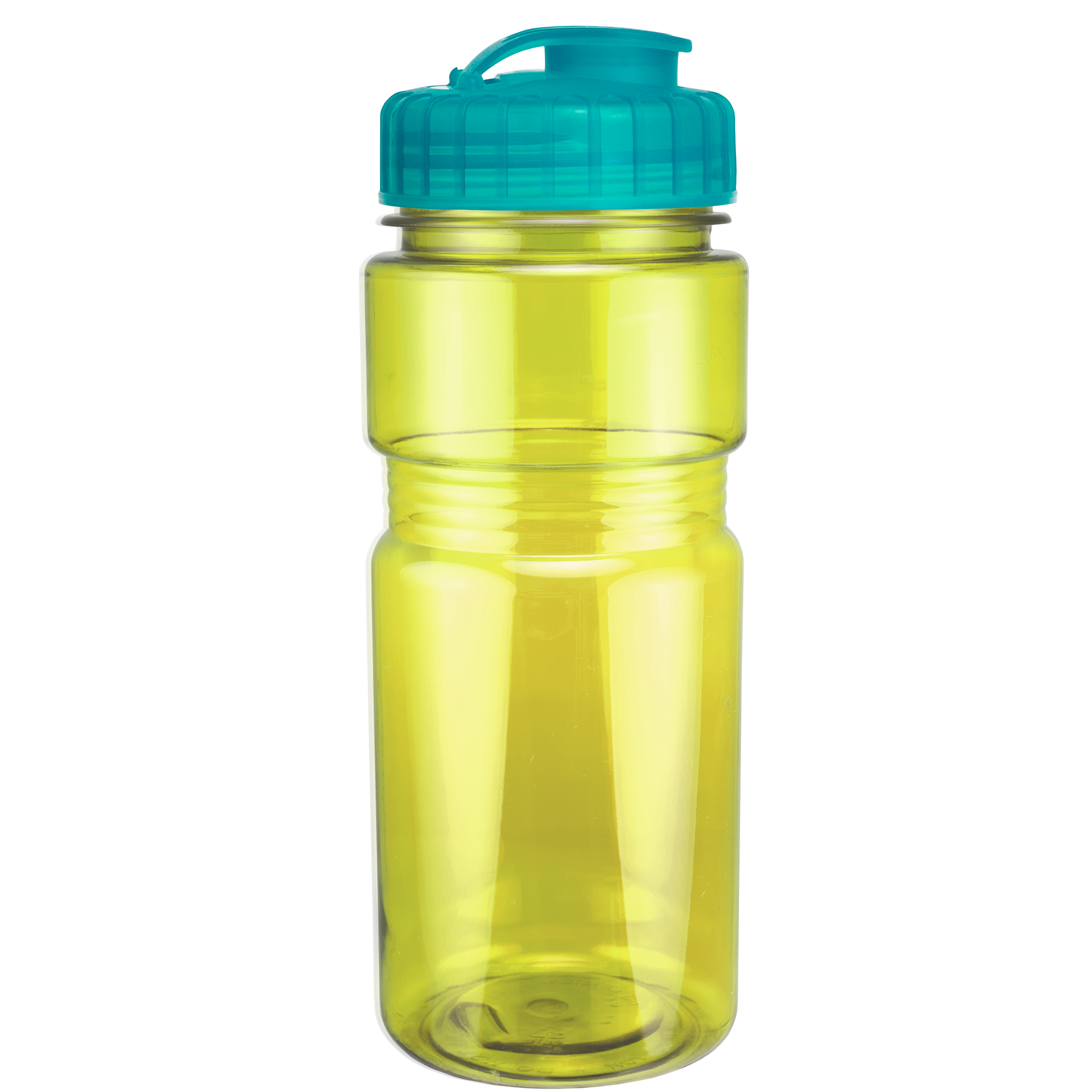 Picture of 20 Oz. Translucent Recreation Bottle w/ Flip Top Lid