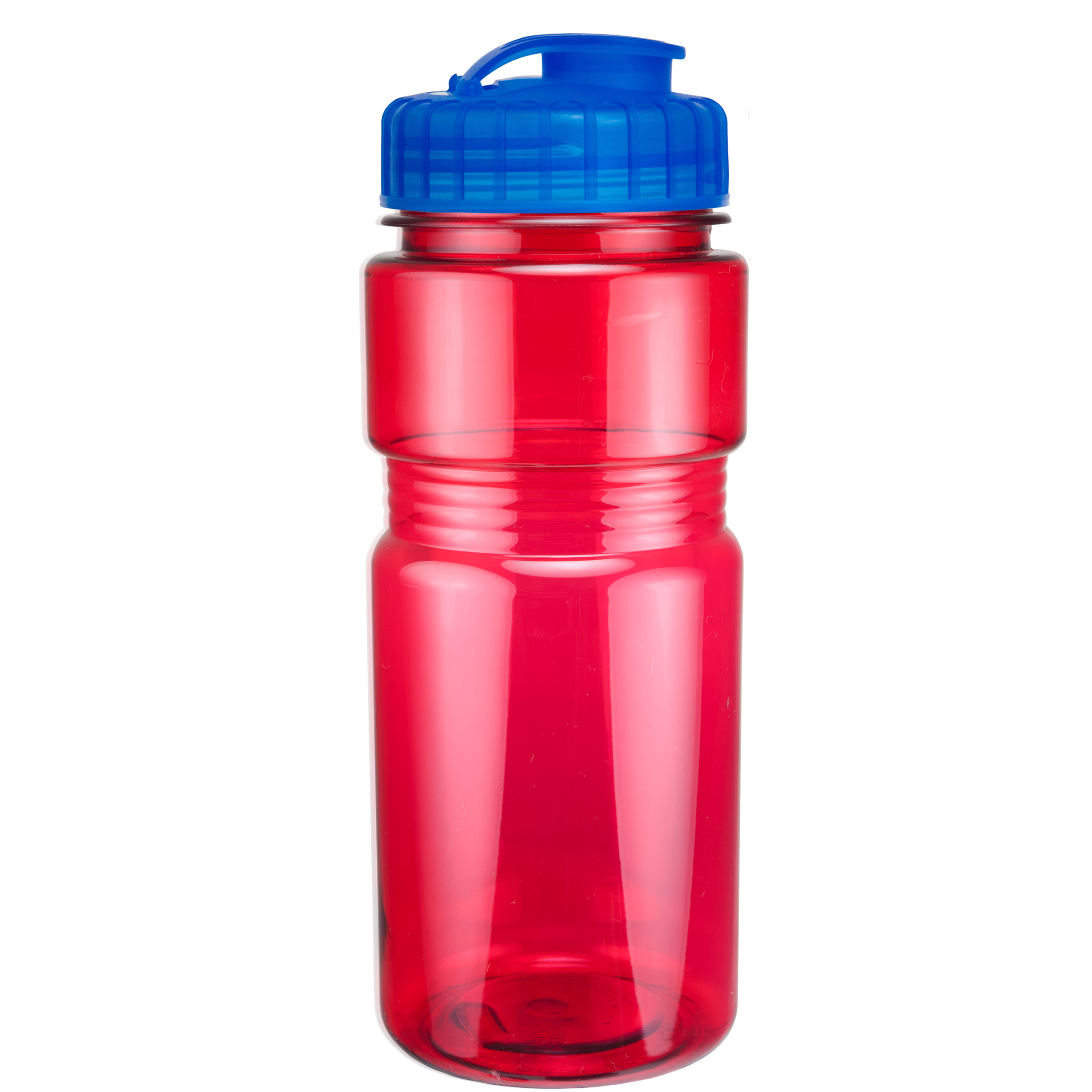 Picture of 20 Oz. Translucent Recreation Bottle w/ Flip Top Lid