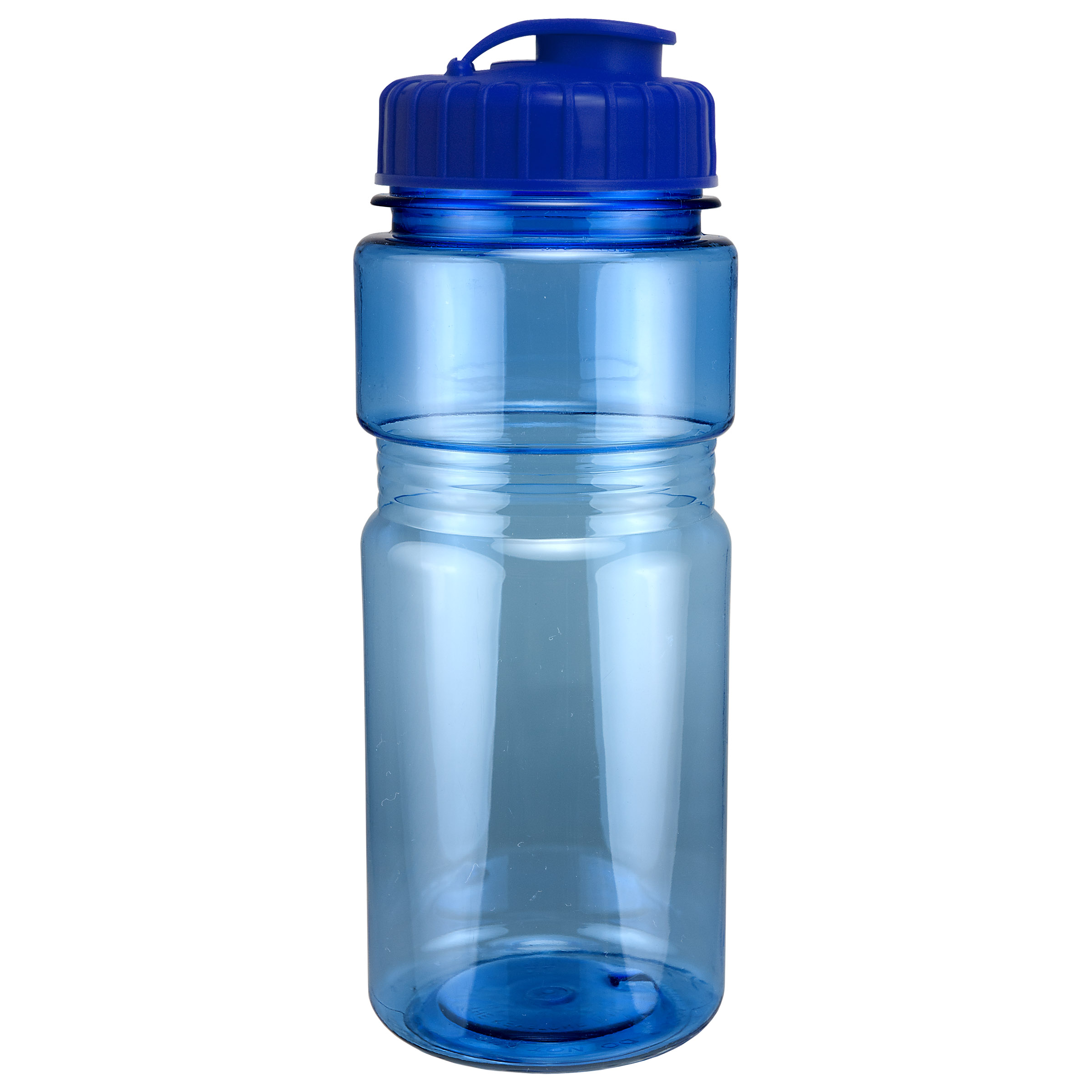 Picture of 20 Oz. Translucent Recreation Bottle w/ Flip Top Lid