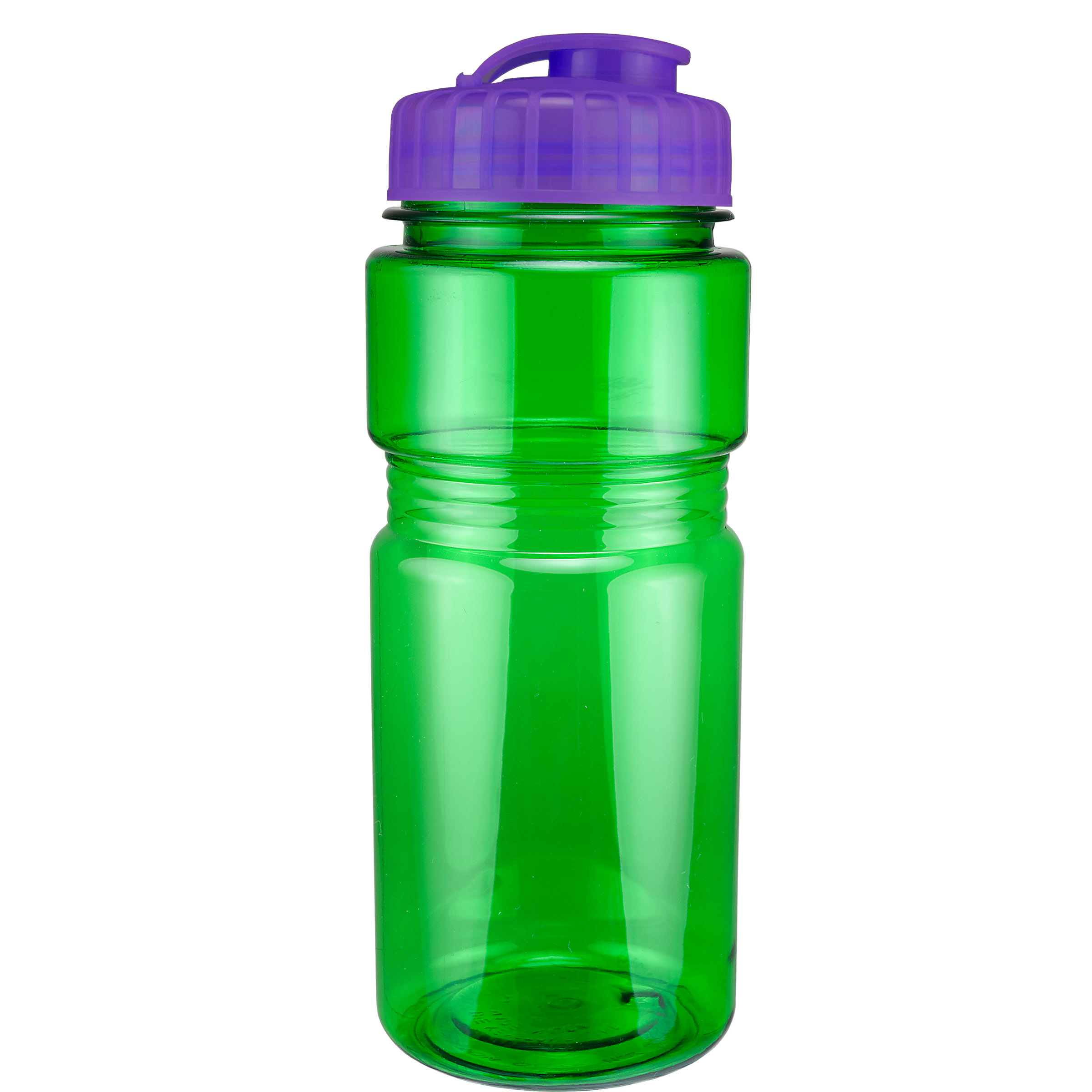 Picture of 20 Oz. Translucent Recreation Bottle w/ Flip Top Lid