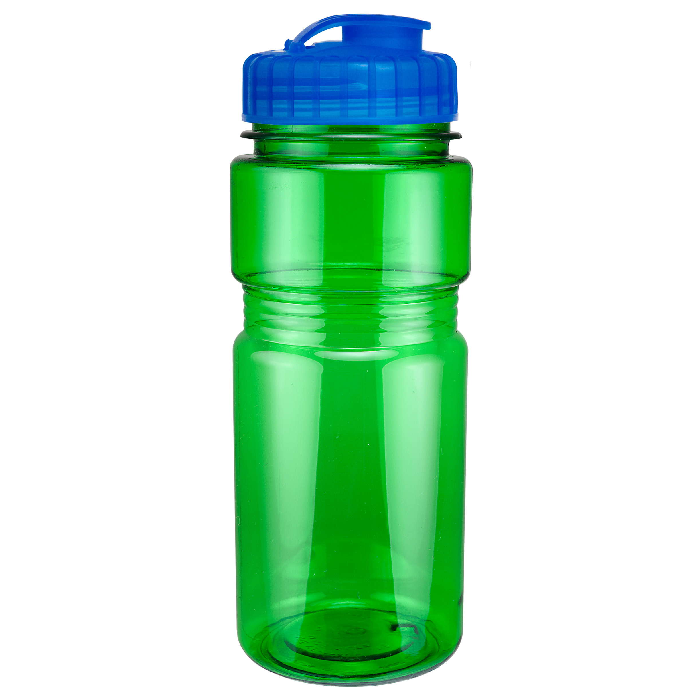 Picture of 20 Oz. Translucent Recreation Bottle w/ Flip Top Lid