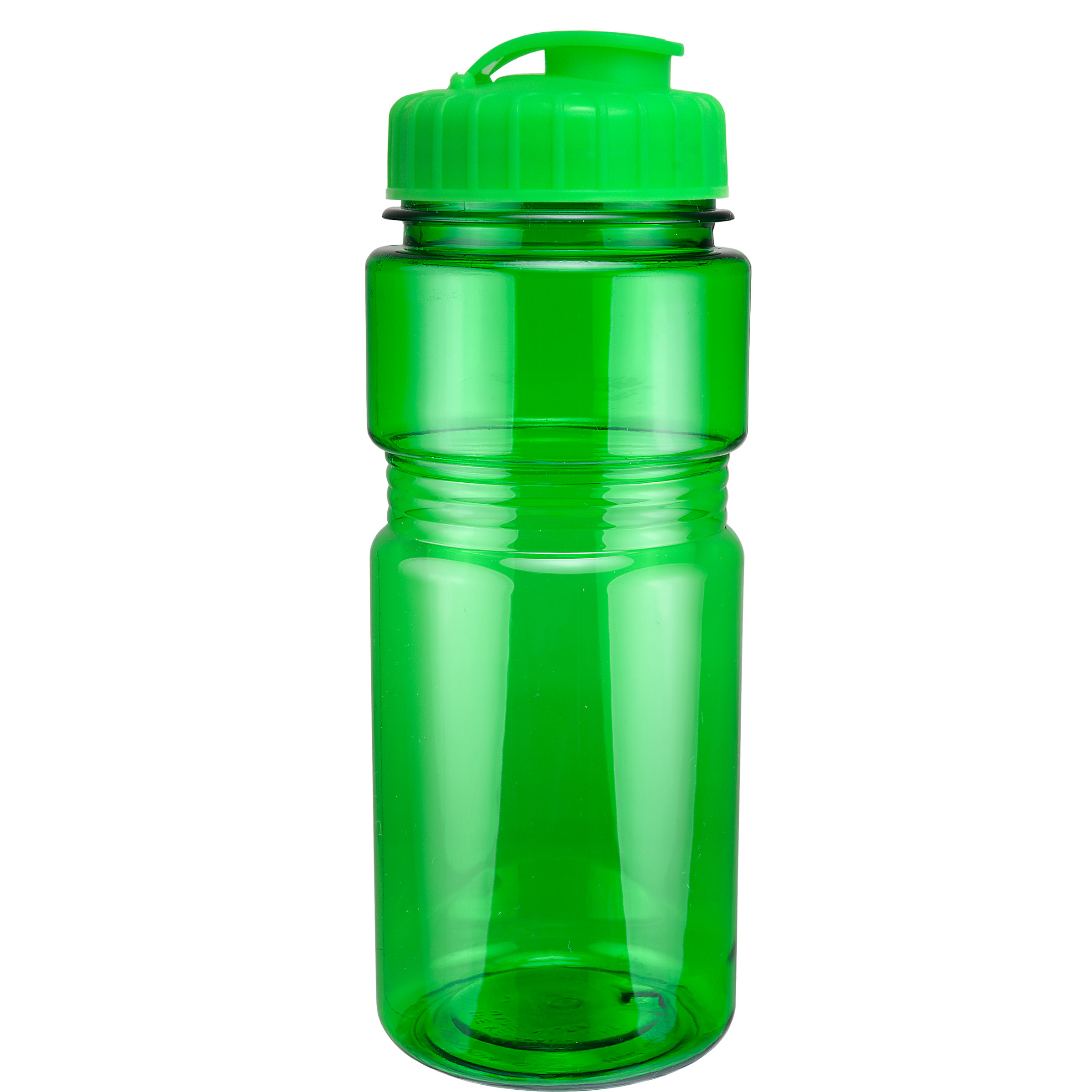 Picture of 20 Oz. Translucent Recreation Bottle w/ Flip Top Lid