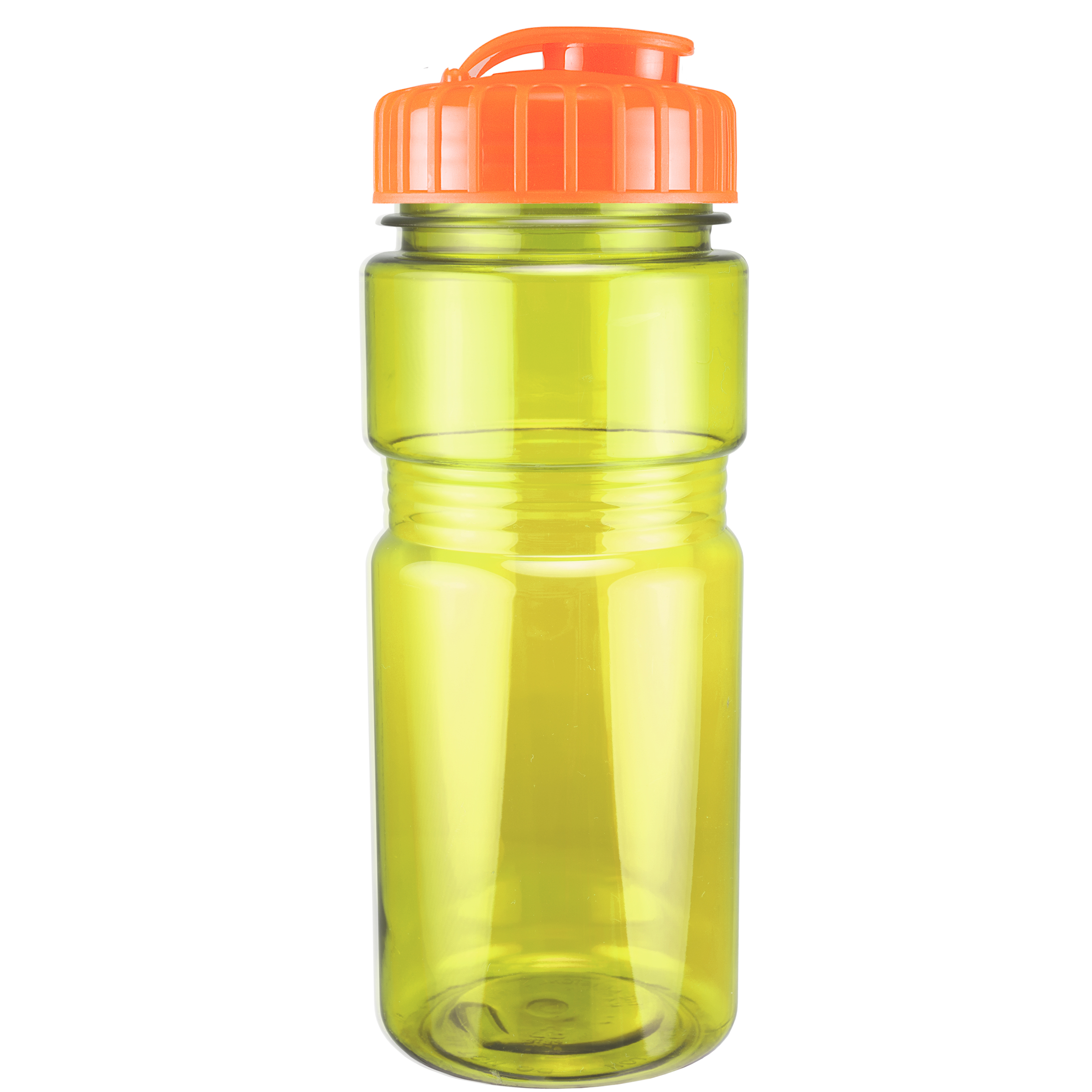 Picture of 20 Oz. Translucent Recreation Bottle w/ Flip Top Lid