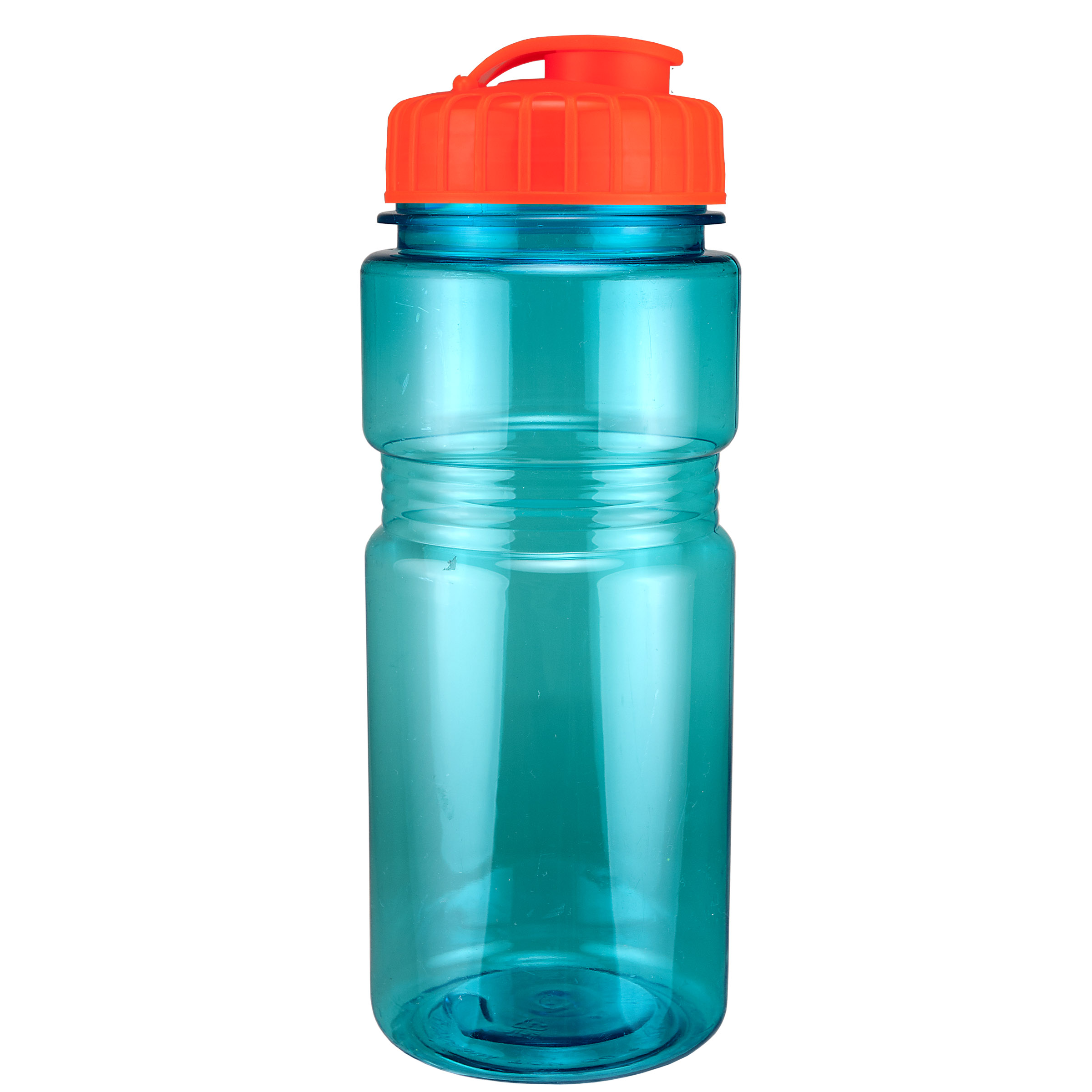Picture of 20 Oz. Translucent Recreation Bottle w/ Flip Top Lid