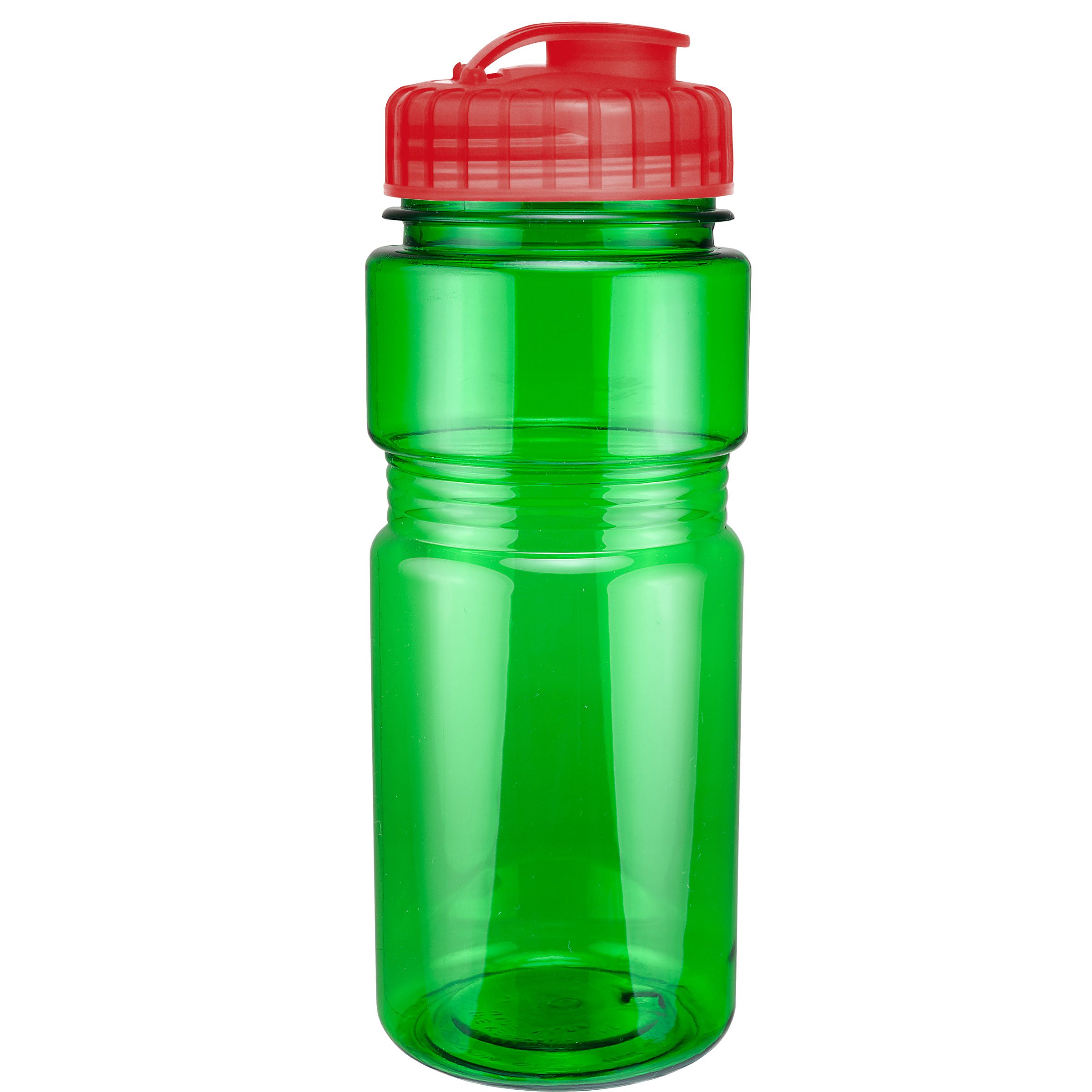 Picture of 20 Oz. Translucent Recreation Bottle w/ Flip Top Lid