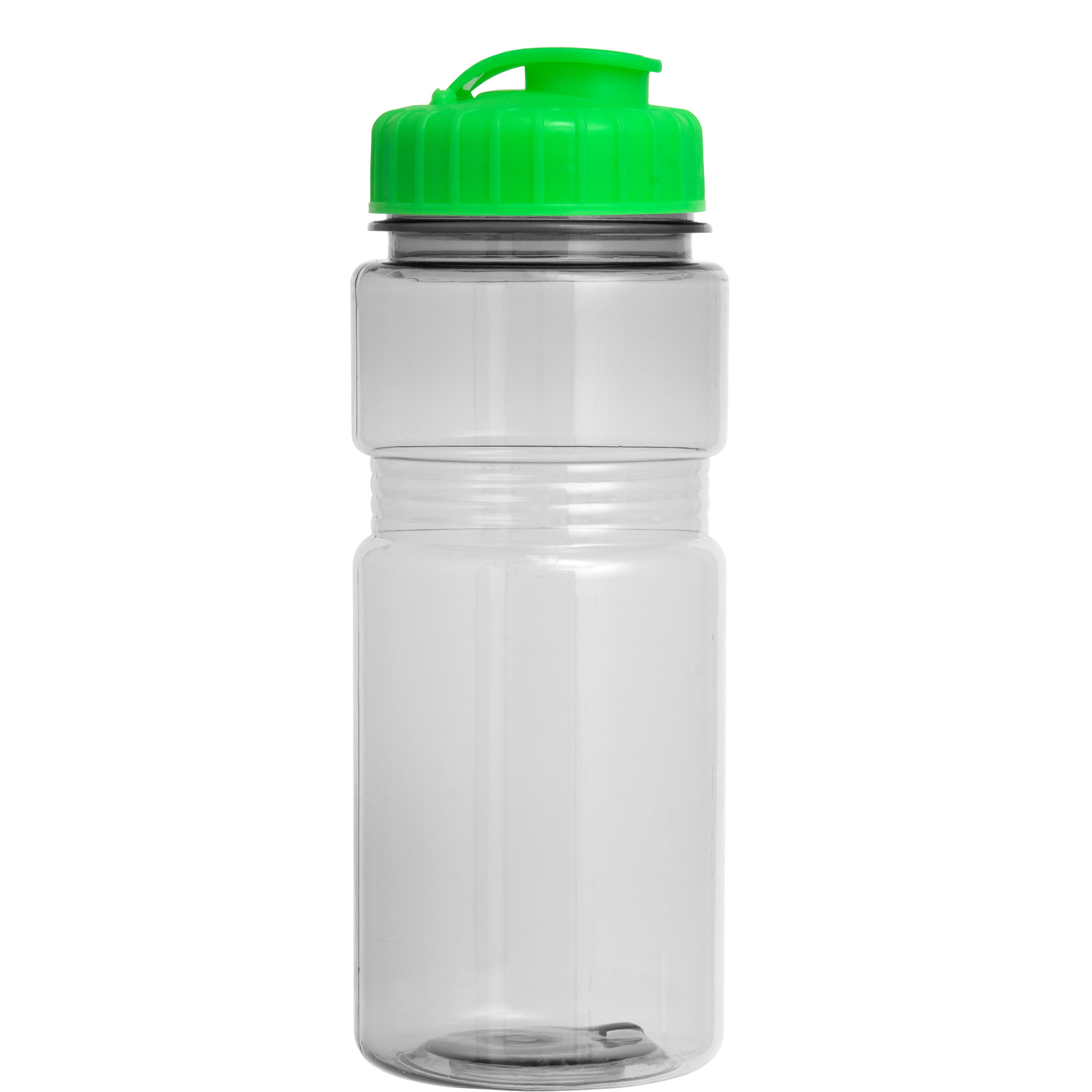 Picture of 20 Oz. Translucent Recreation Bottle w/ Flip Top Lid