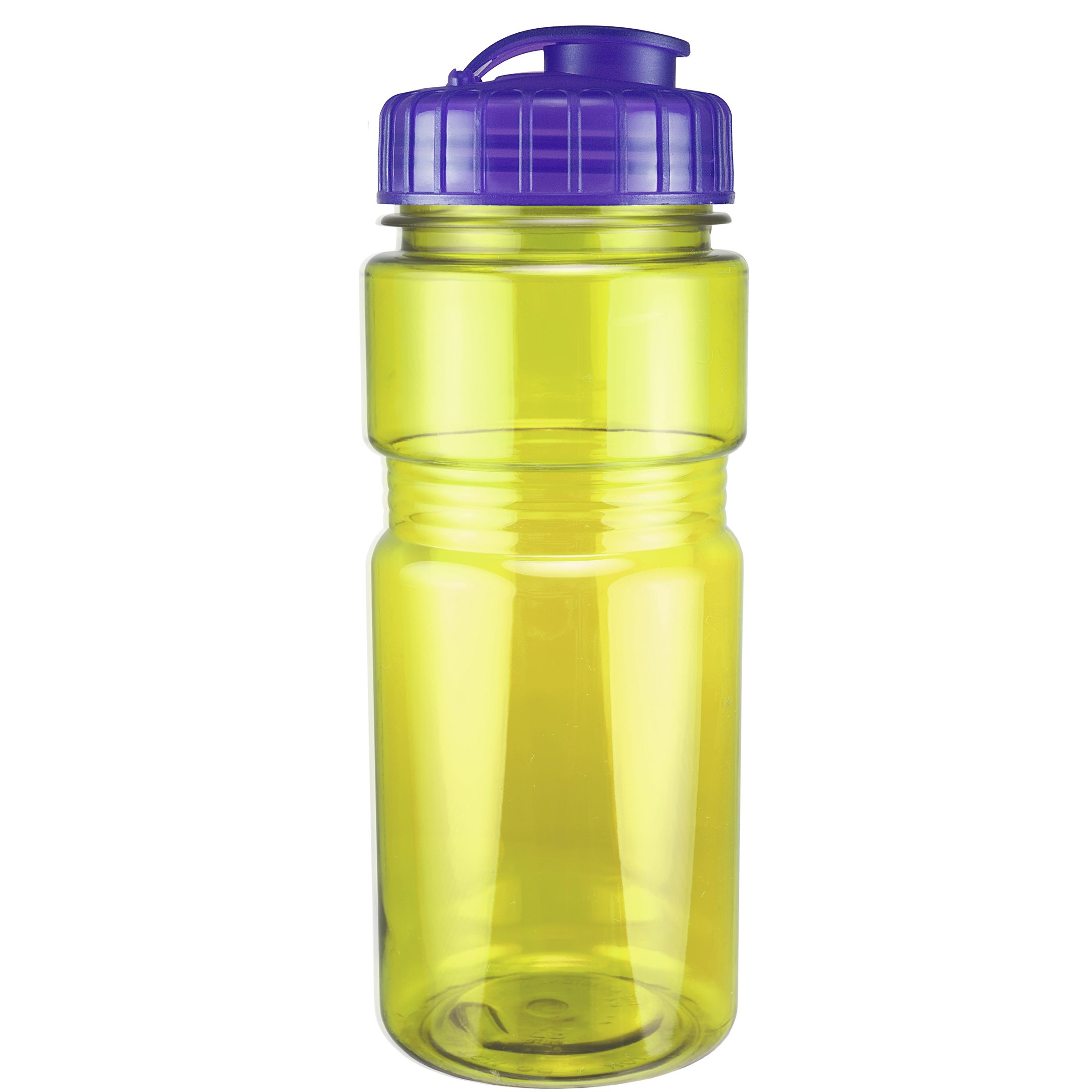Picture of 20 Oz. Translucent Recreation Bottle w/ Flip Top Lid