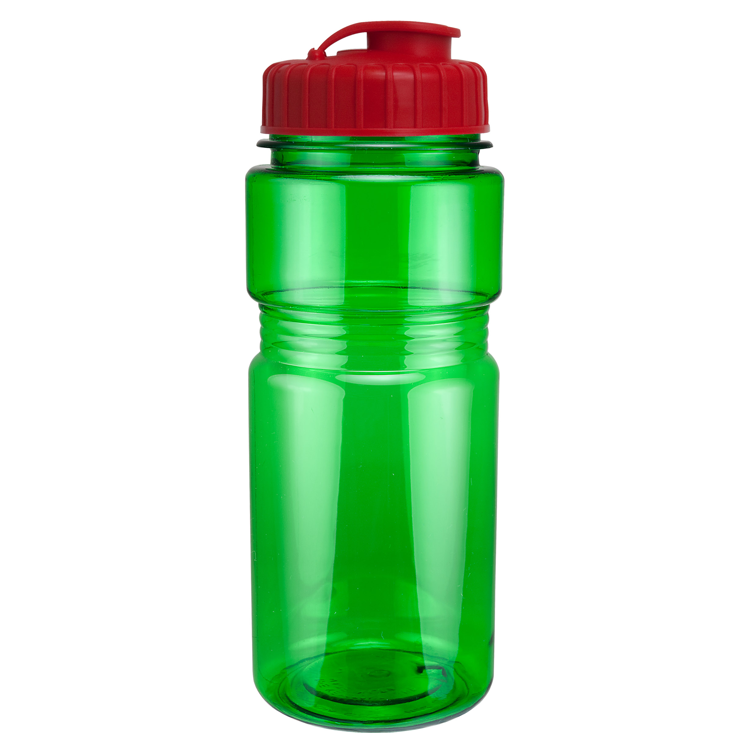 Picture of 20 Oz. Translucent Recreation Bottle w/ Flip Top Lid
