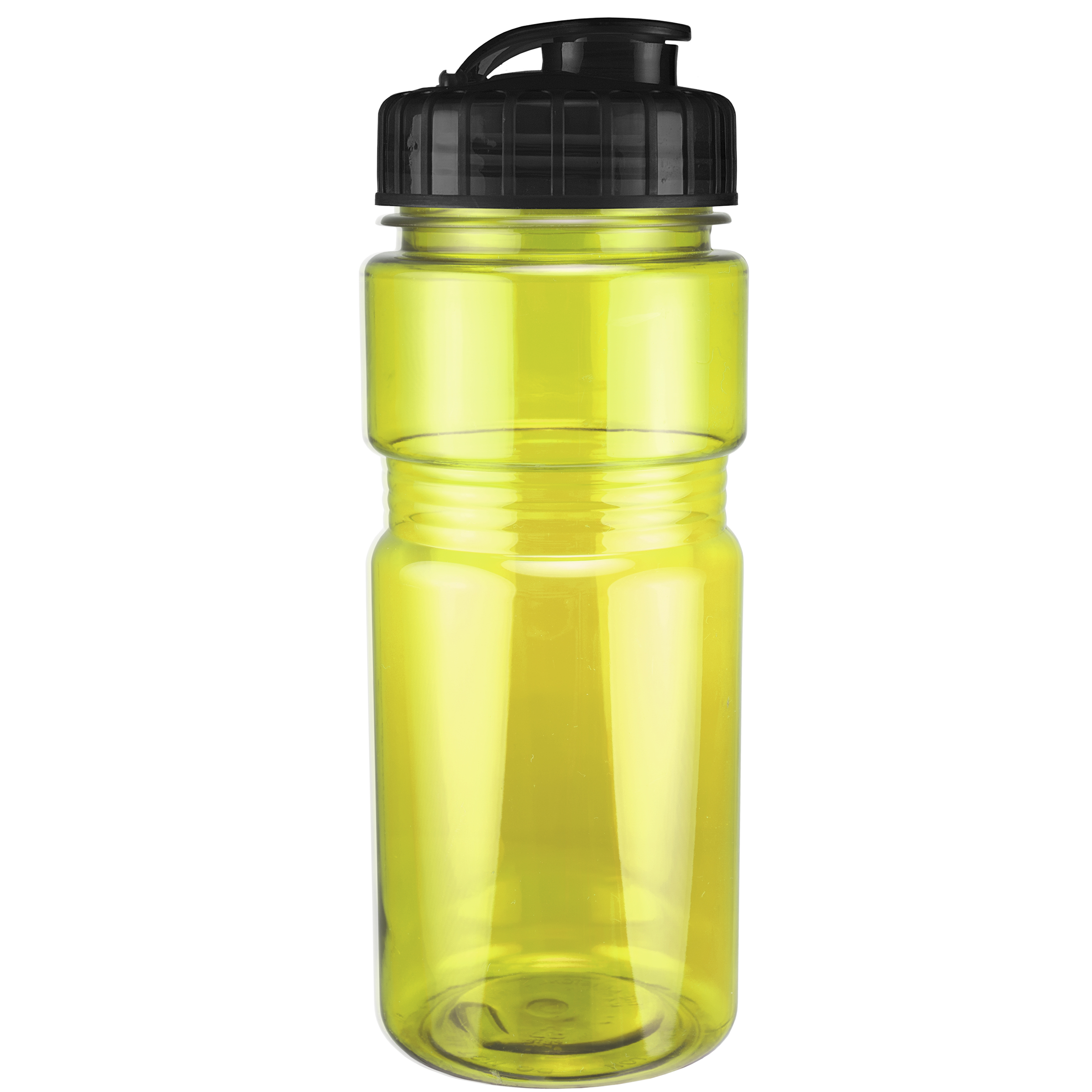 Picture of 20 Oz. Translucent Recreation Bottle w/ Flip Top Lid