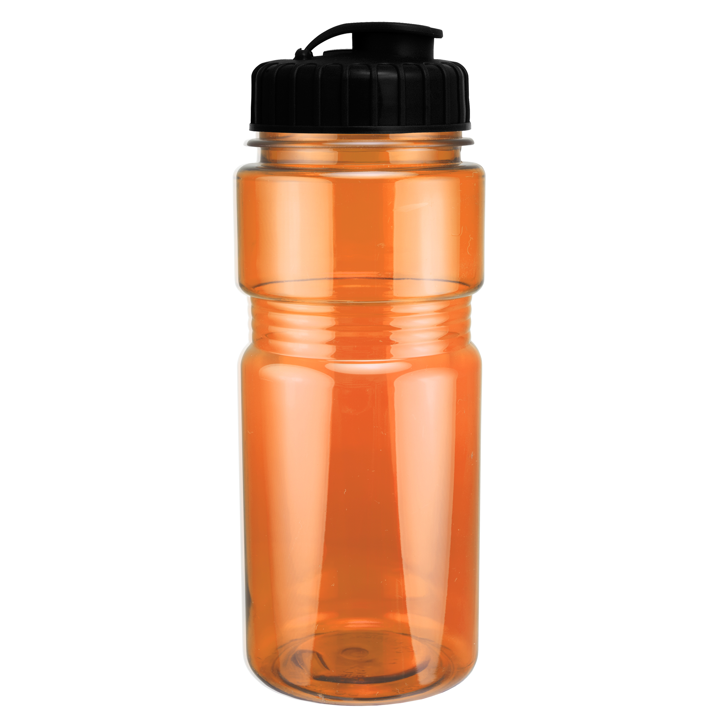 Picture of 20 Oz. Translucent Recreation Bottle w/ Flip Top Lid