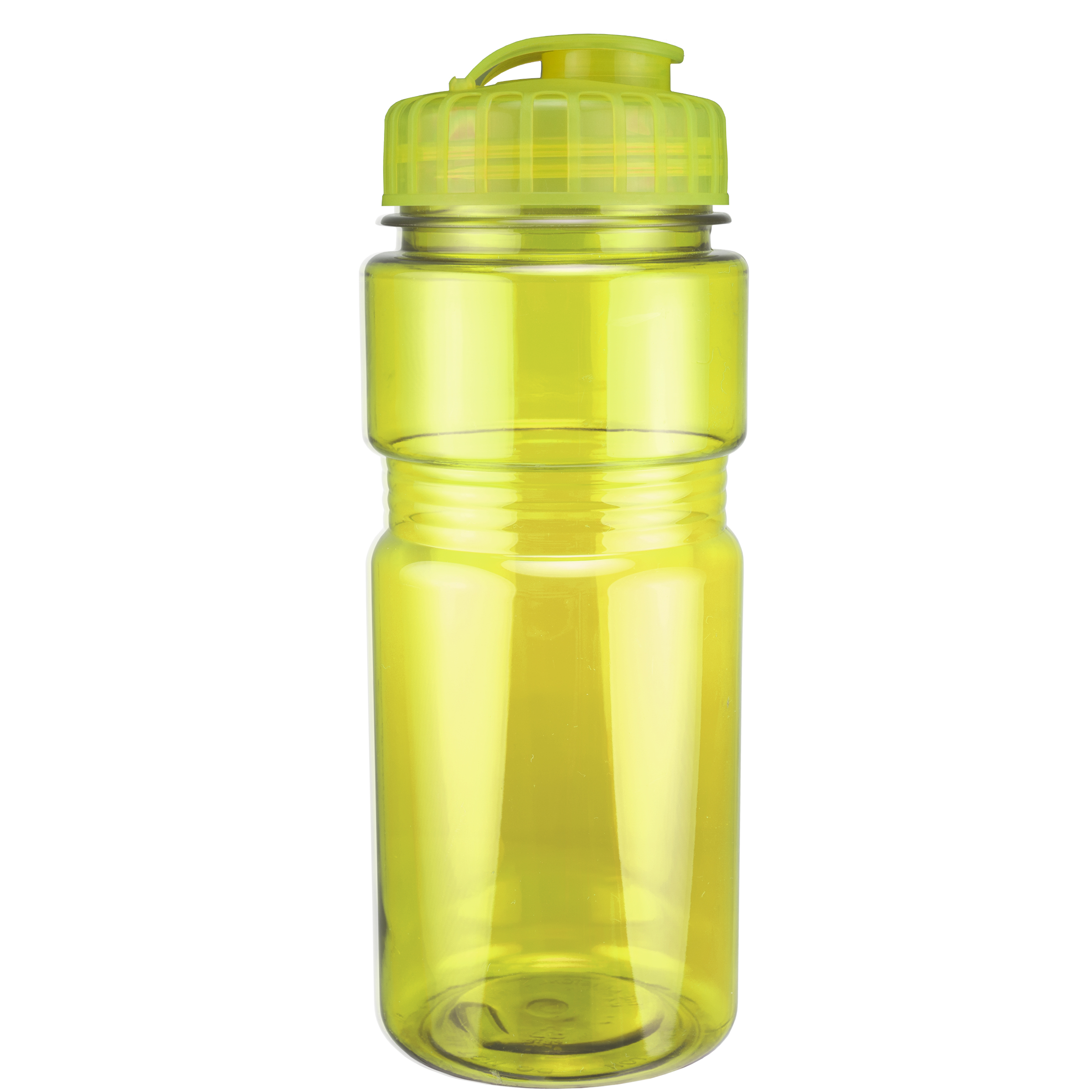 Picture of 20 Oz. Translucent Recreation Bottle w/ Flip Top Lid