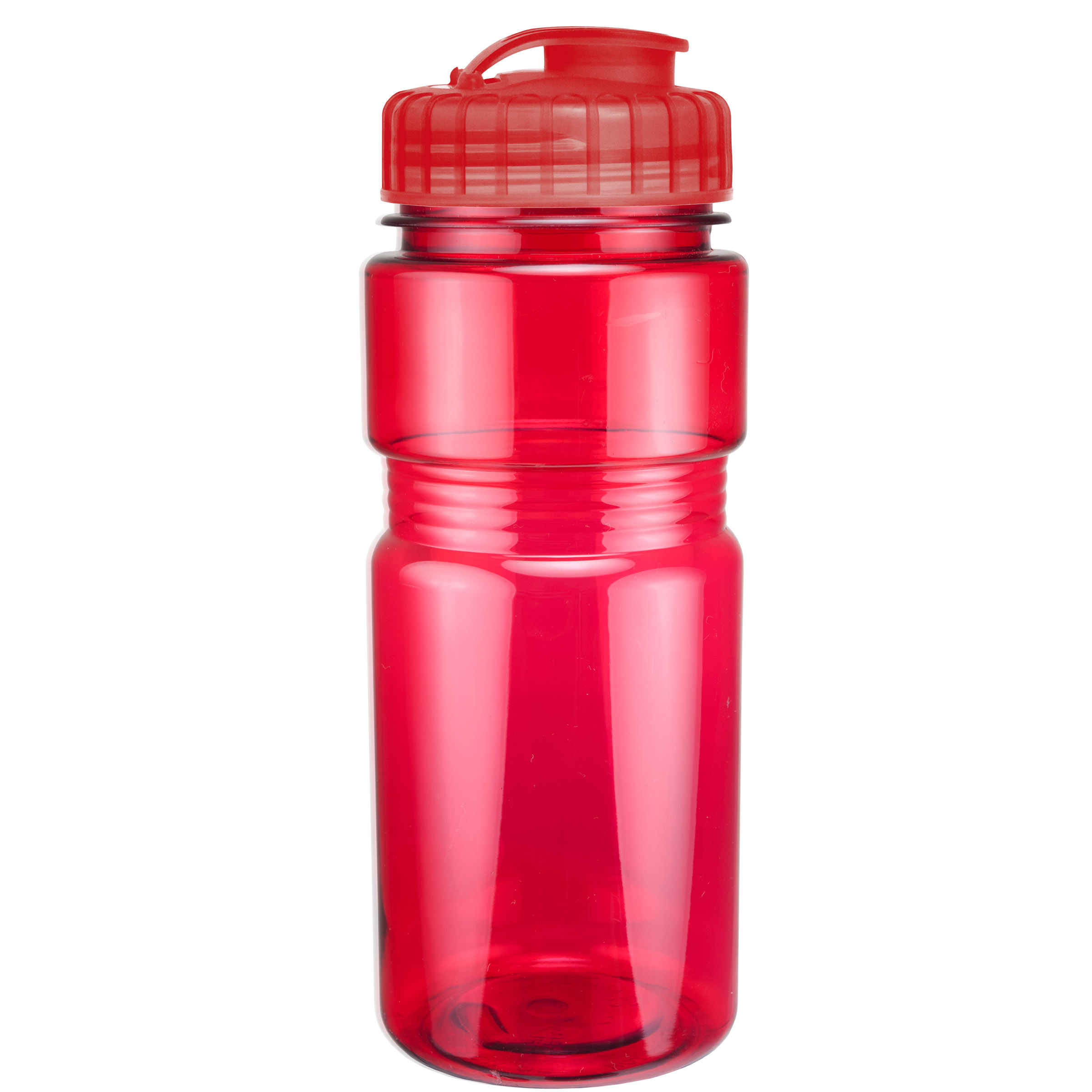 Picture of 20 Oz. Translucent Recreation Bottle w/ Flip Top Lid