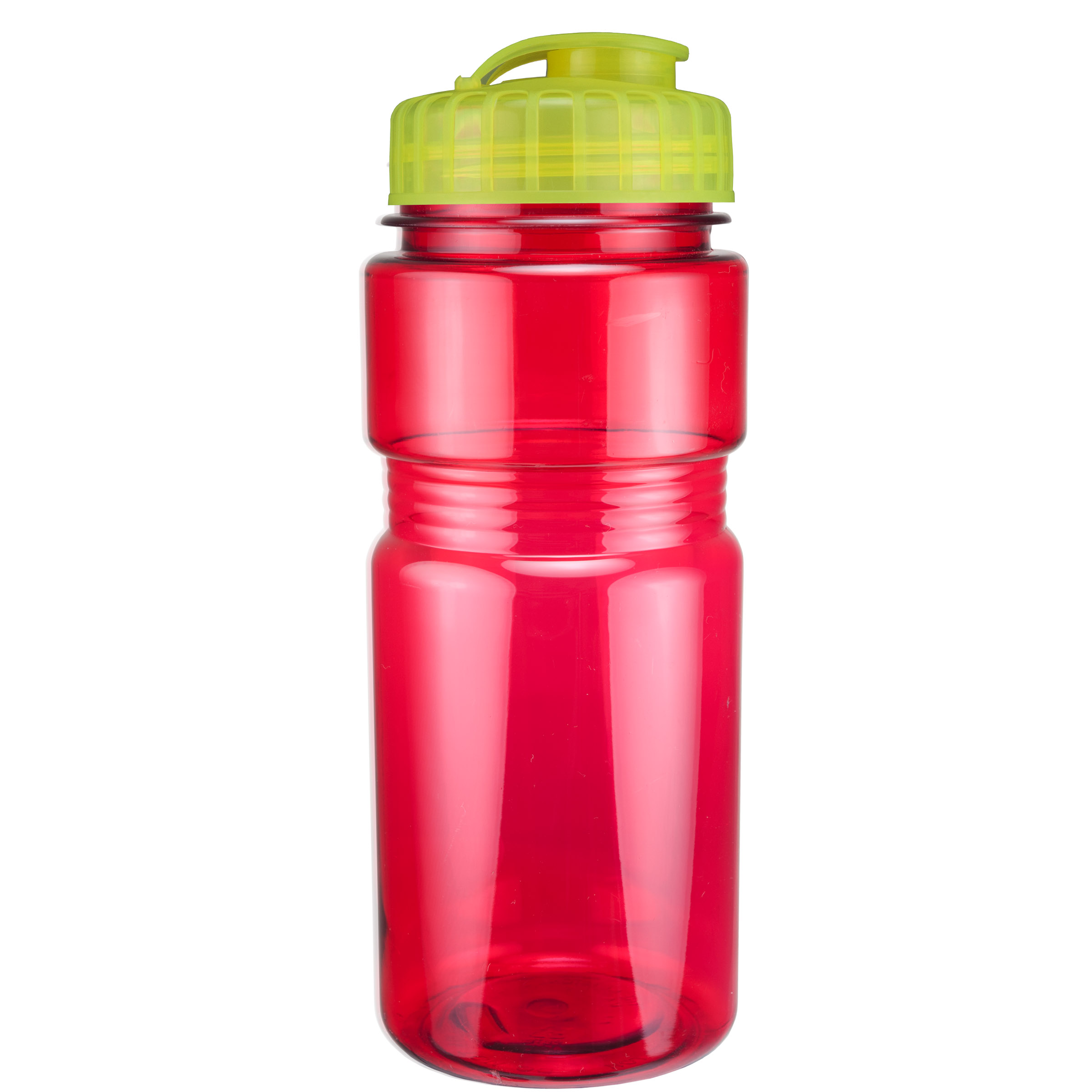 Picture of 20 Oz. Translucent Recreation Bottle w/ Flip Top Lid