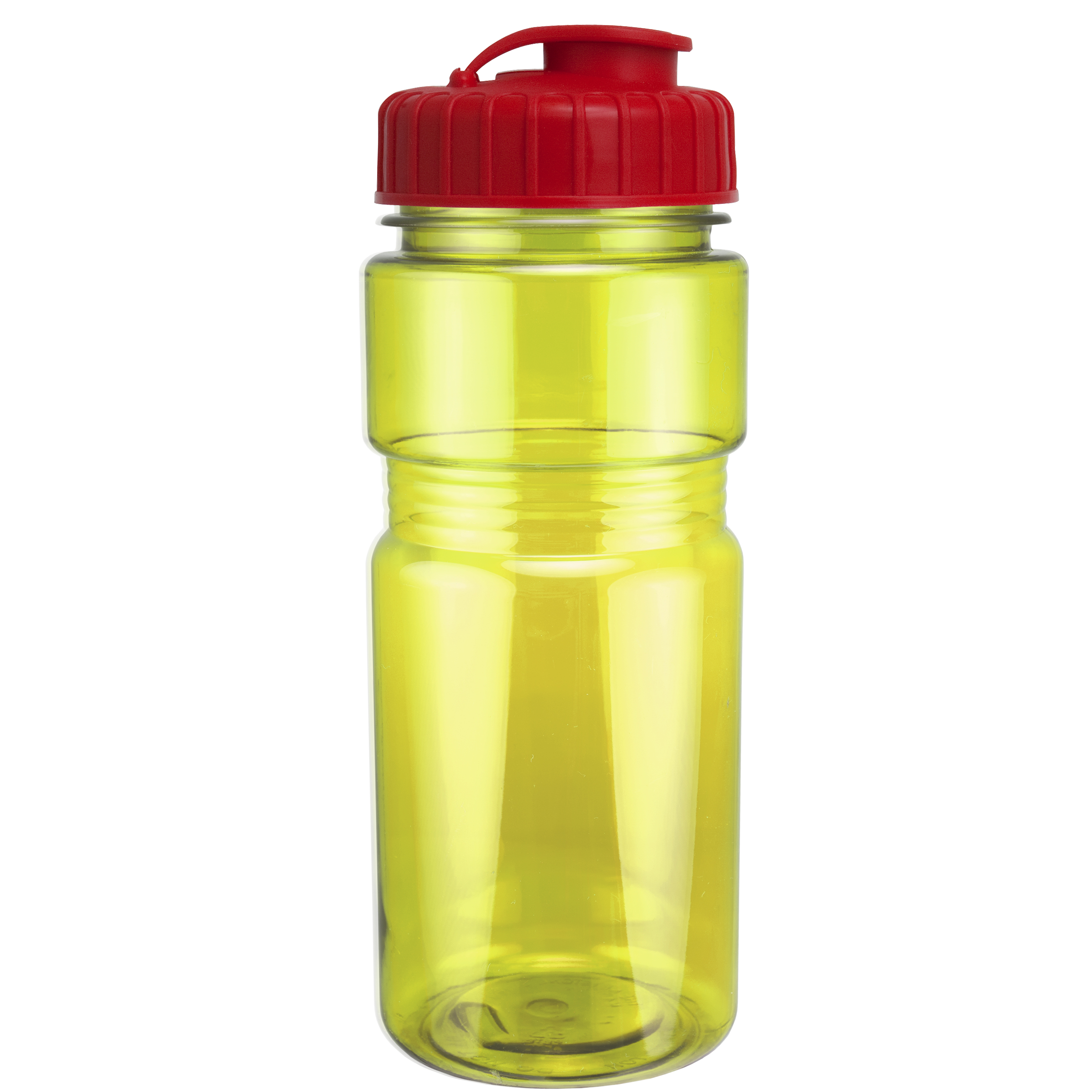 Picture of 20 Oz. Translucent Recreation Bottle w/ Flip Top Lid