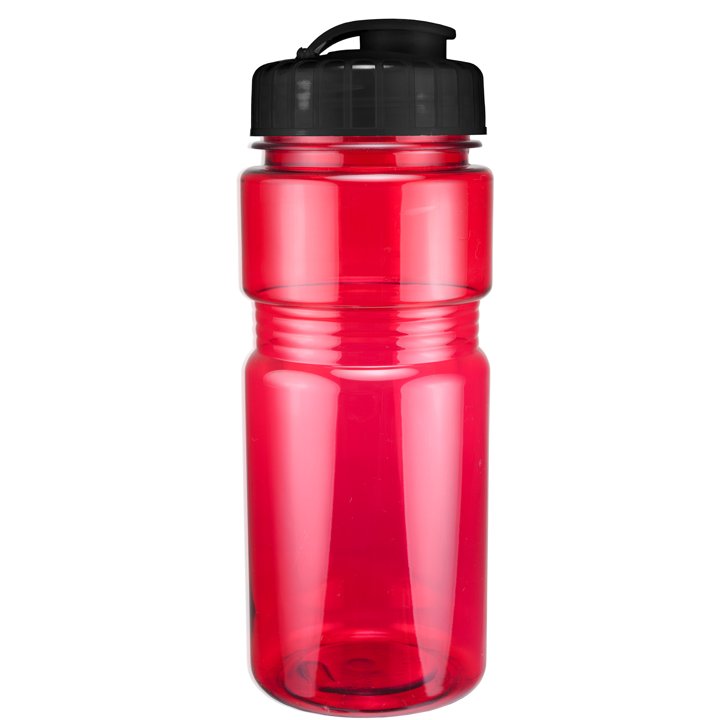 Picture of 20 Oz. Translucent Recreation Bottle w/ Flip Top Lid