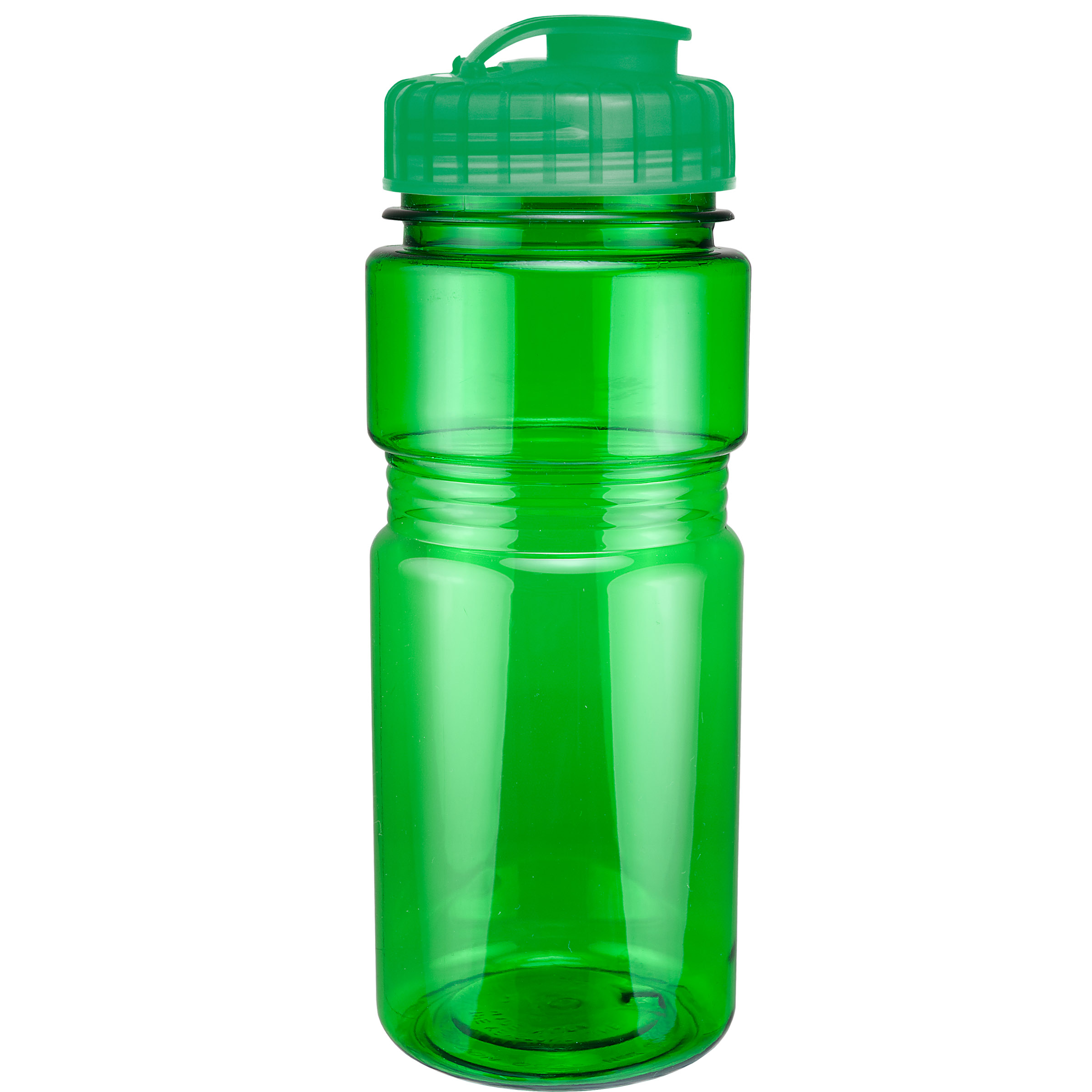Picture of 20 Oz. Translucent Recreation Bottle w/ Flip Top Lid