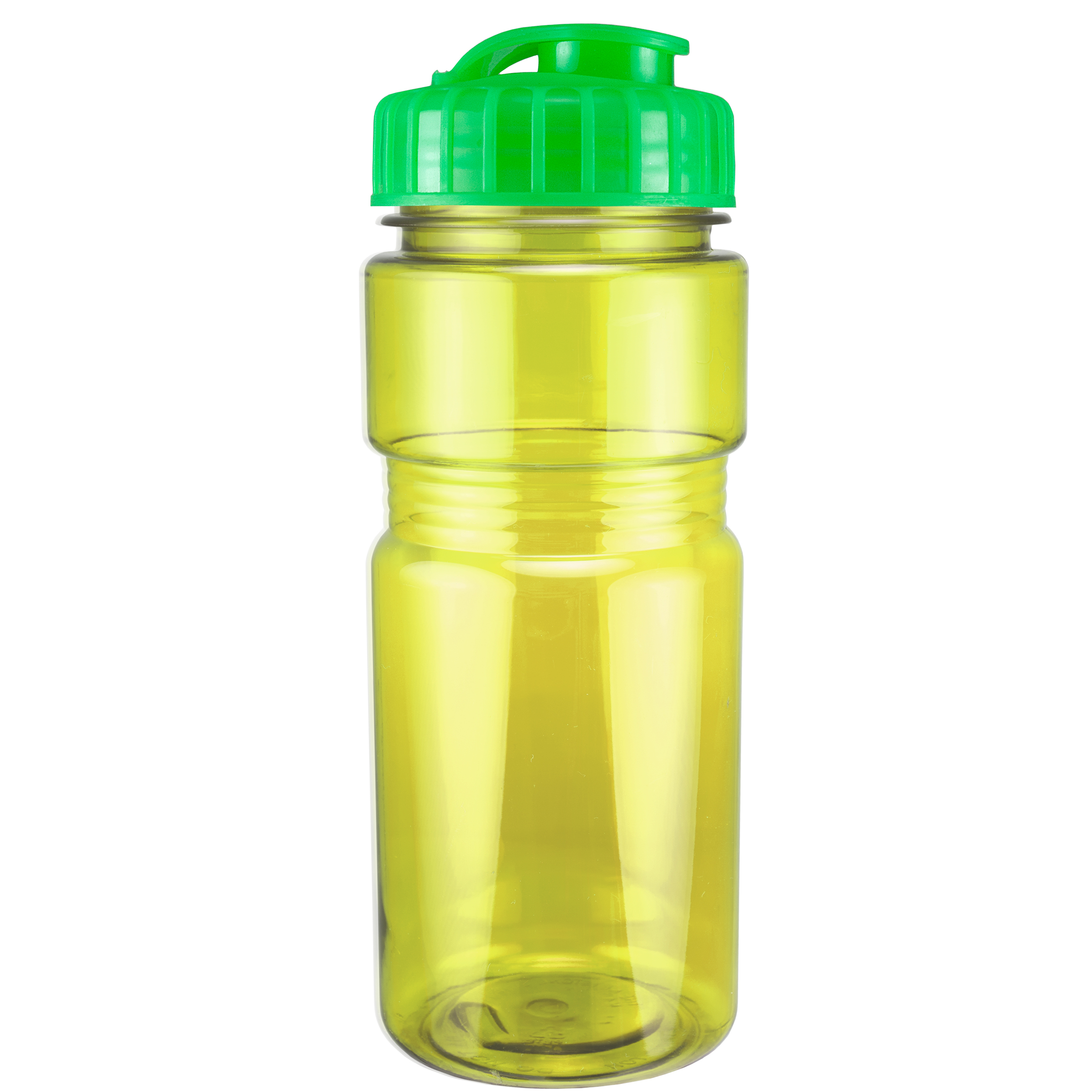 Picture of 20 Oz. Translucent Recreation Bottle w/ Flip Top Lid