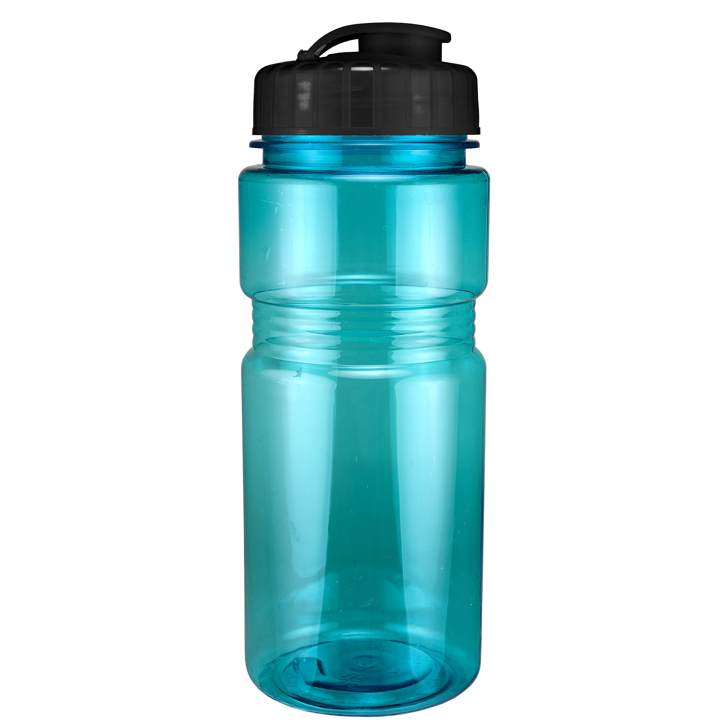 Picture of 20 Oz. Translucent Recreation Bottle w/ Flip Top Lid